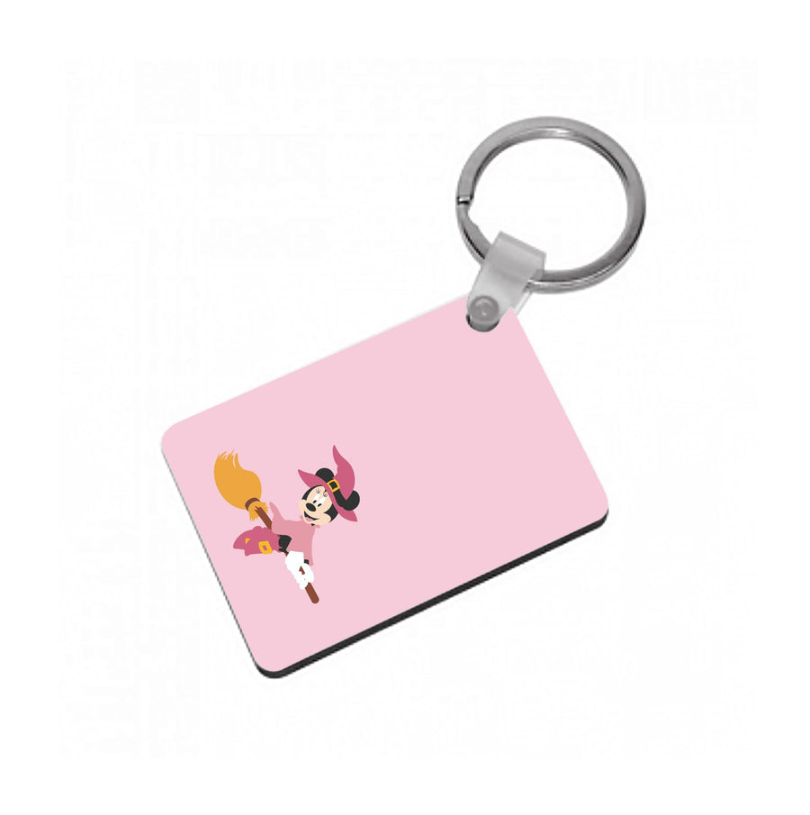 Witch Minnie Mouse - Disney Halloween Keyring