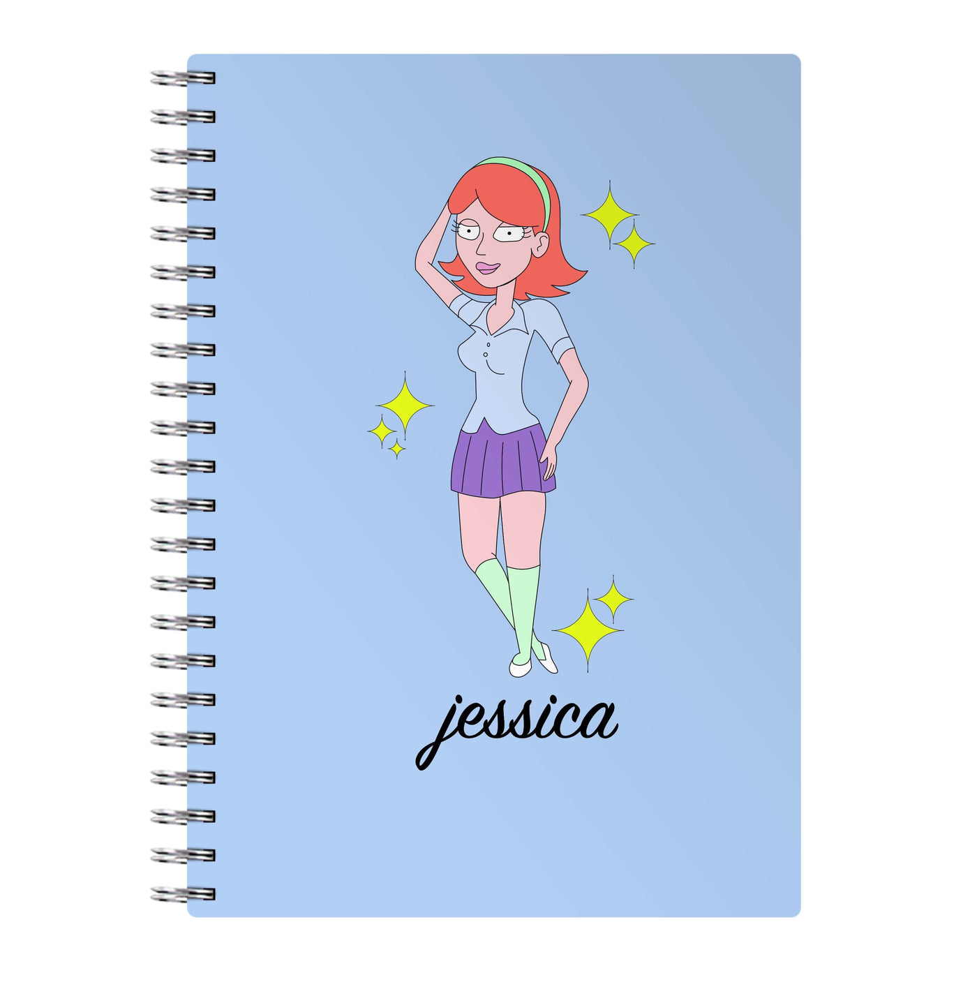 Jessica - Rick And Morty Notebook