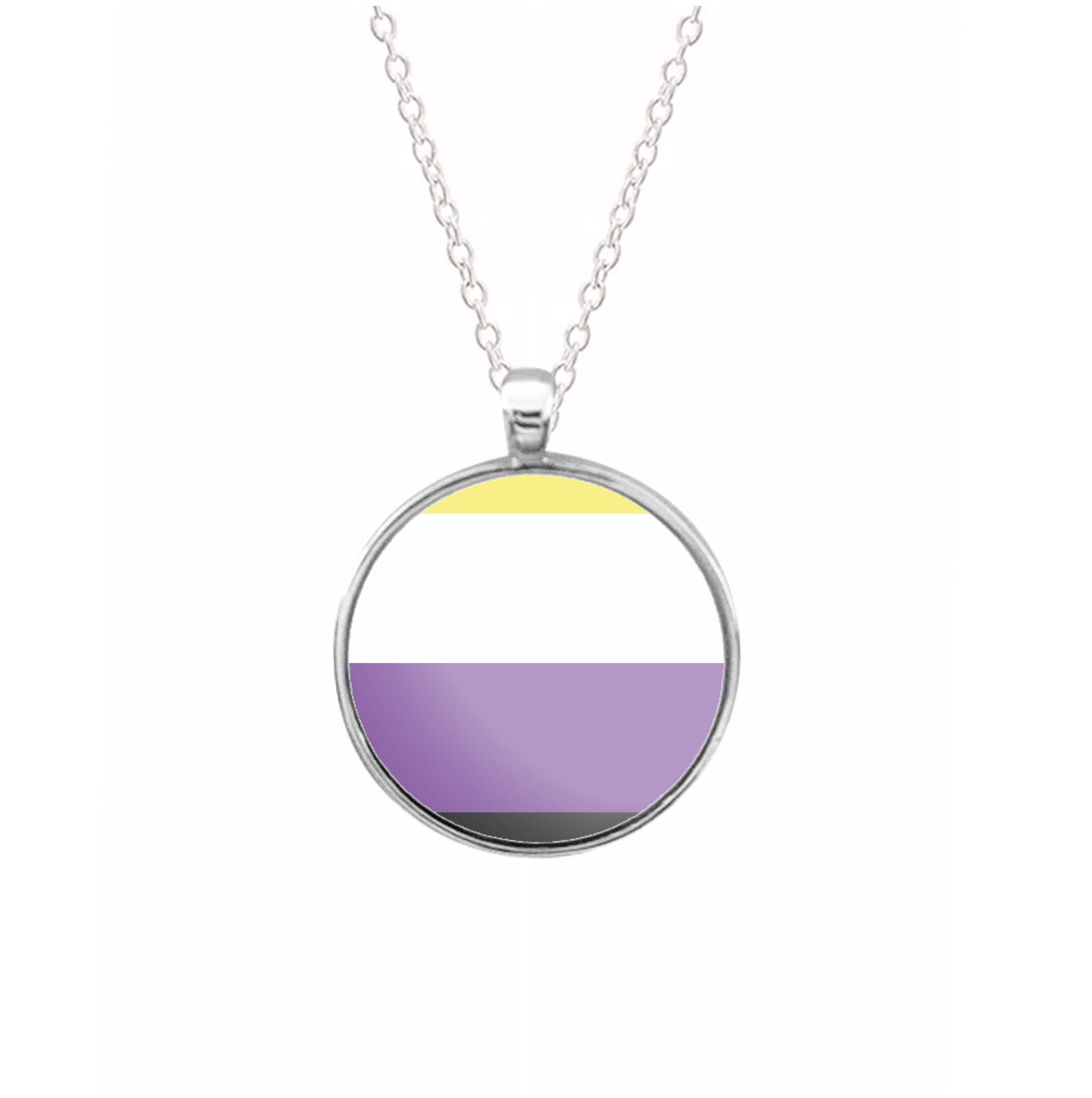 Non-Binary Flag - Pride Necklace