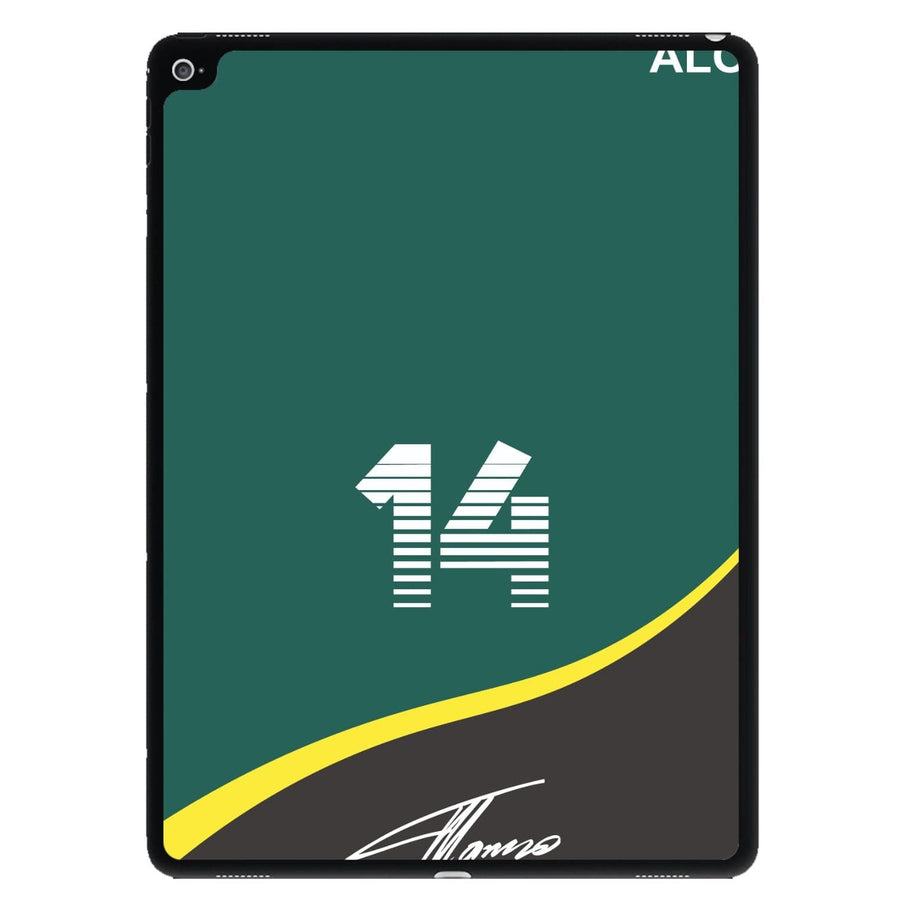 Fernando Alonso - F1 iPad Case
