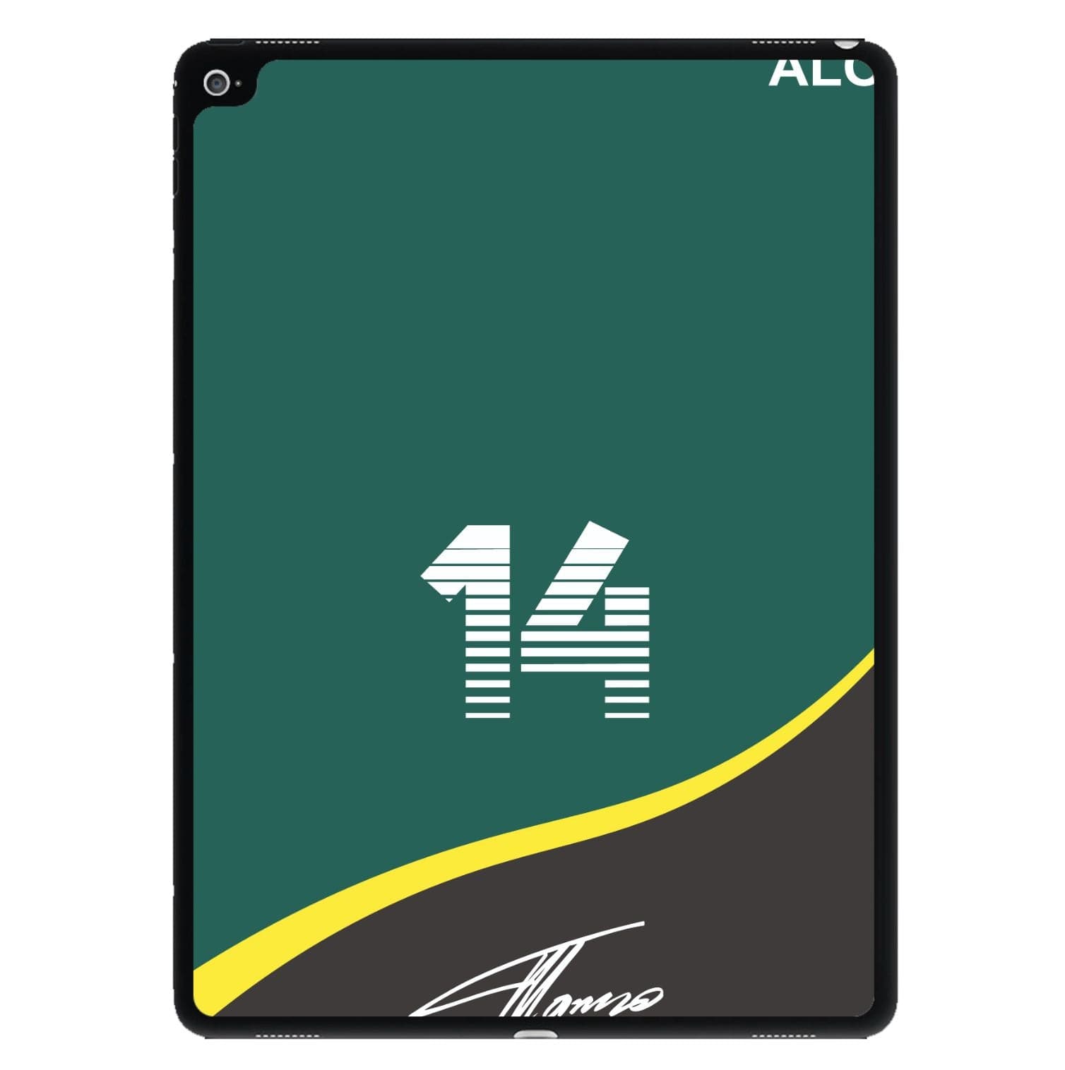 Alonso - F1 iPad Case