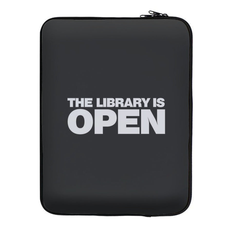 The Library is OPEN - RuPaul's Drag Race Laptop Sleeve