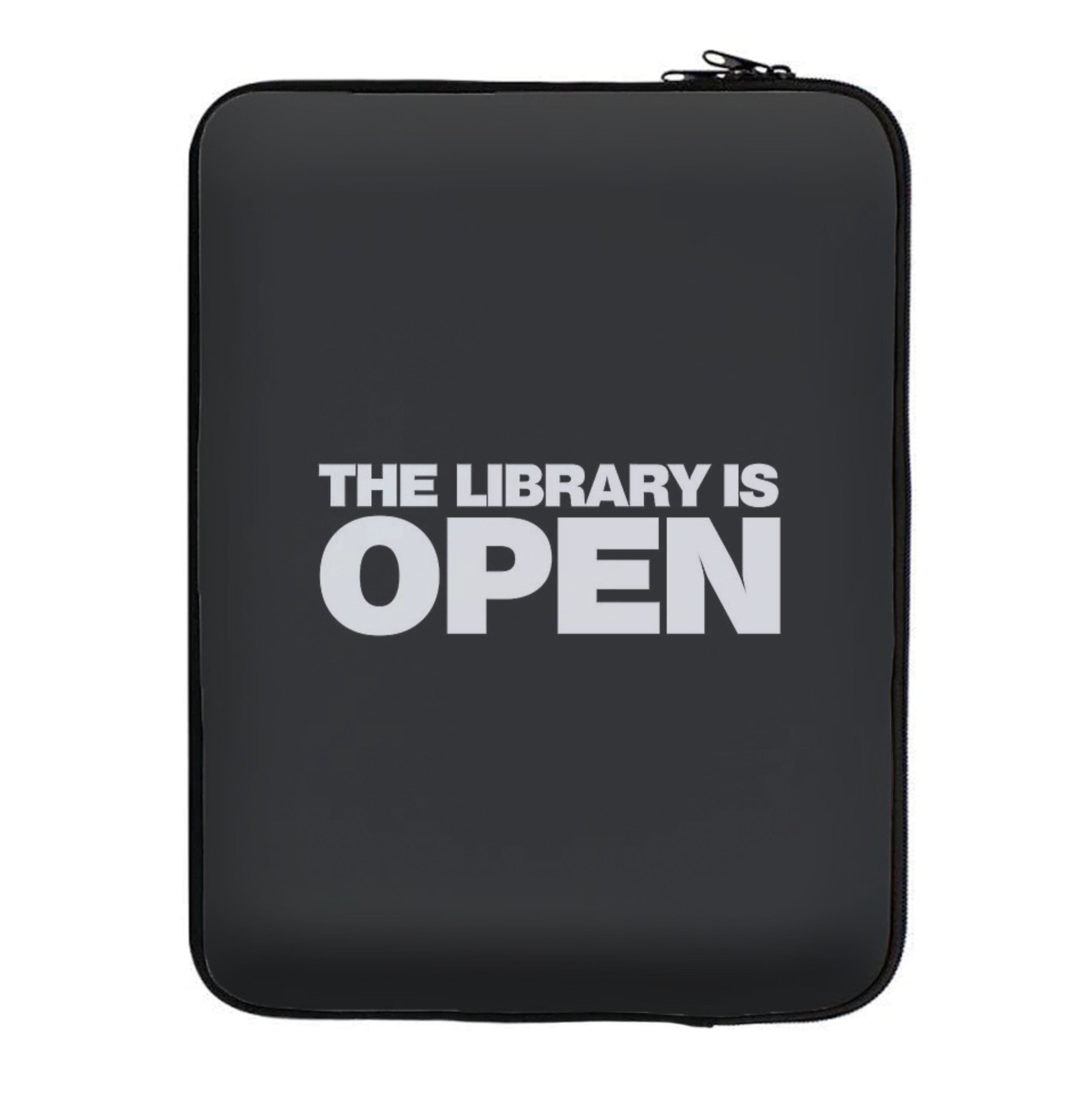 The Library is OPEN - Drag Queen's Drag Race Laptop Sleeve