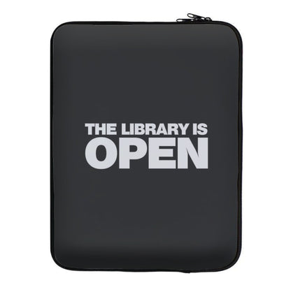 The Library is OPEN - Drag Queen's Drag Race Laptop Sleeve