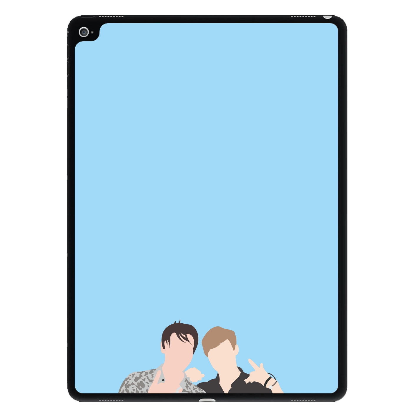 Pose - Sam And Colby iPad Case