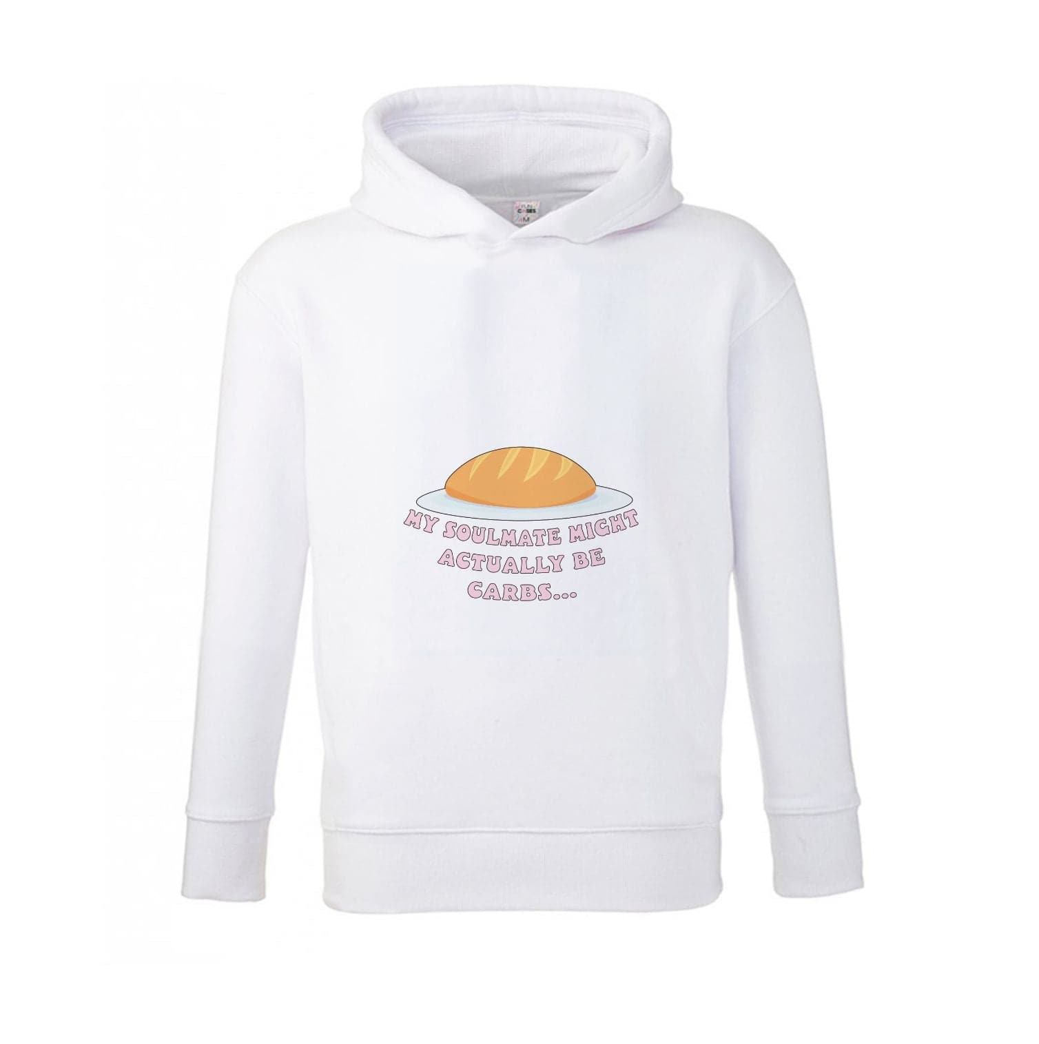 My Soulmate Might Actually Be Carbs Kids Hoodie