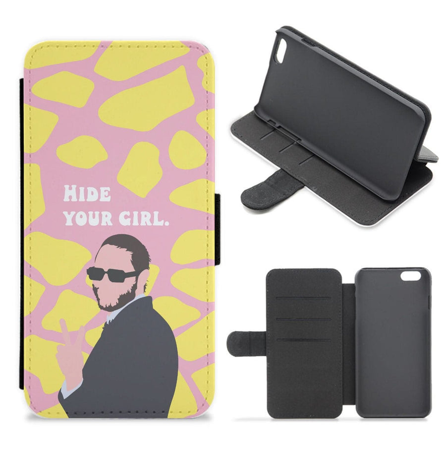 Hide Your Girl - Pete Davidson Flip / Wallet Phone Case