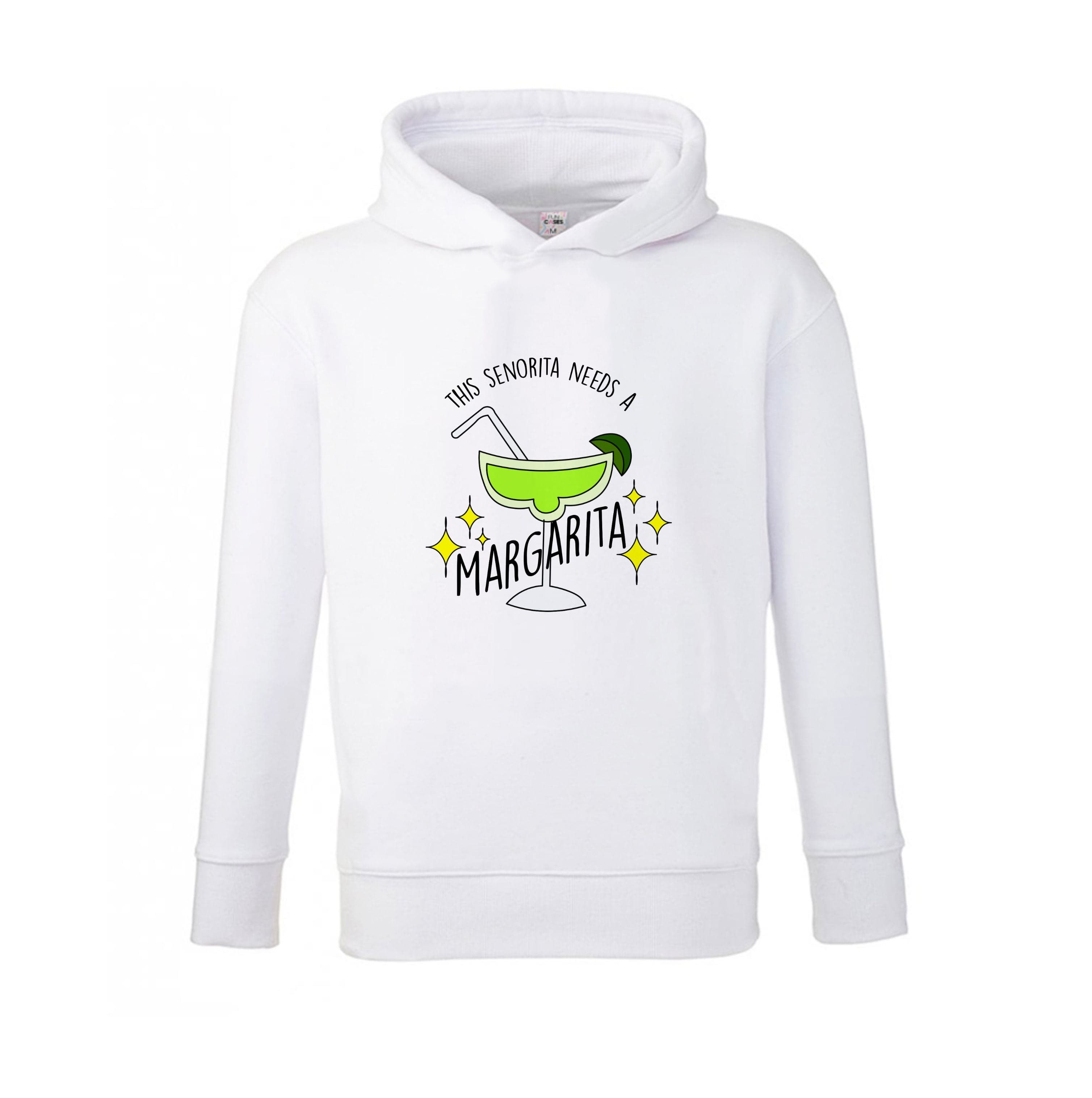 This Senorita Needs A Margarita - Funny Quotes Kids Hoodie