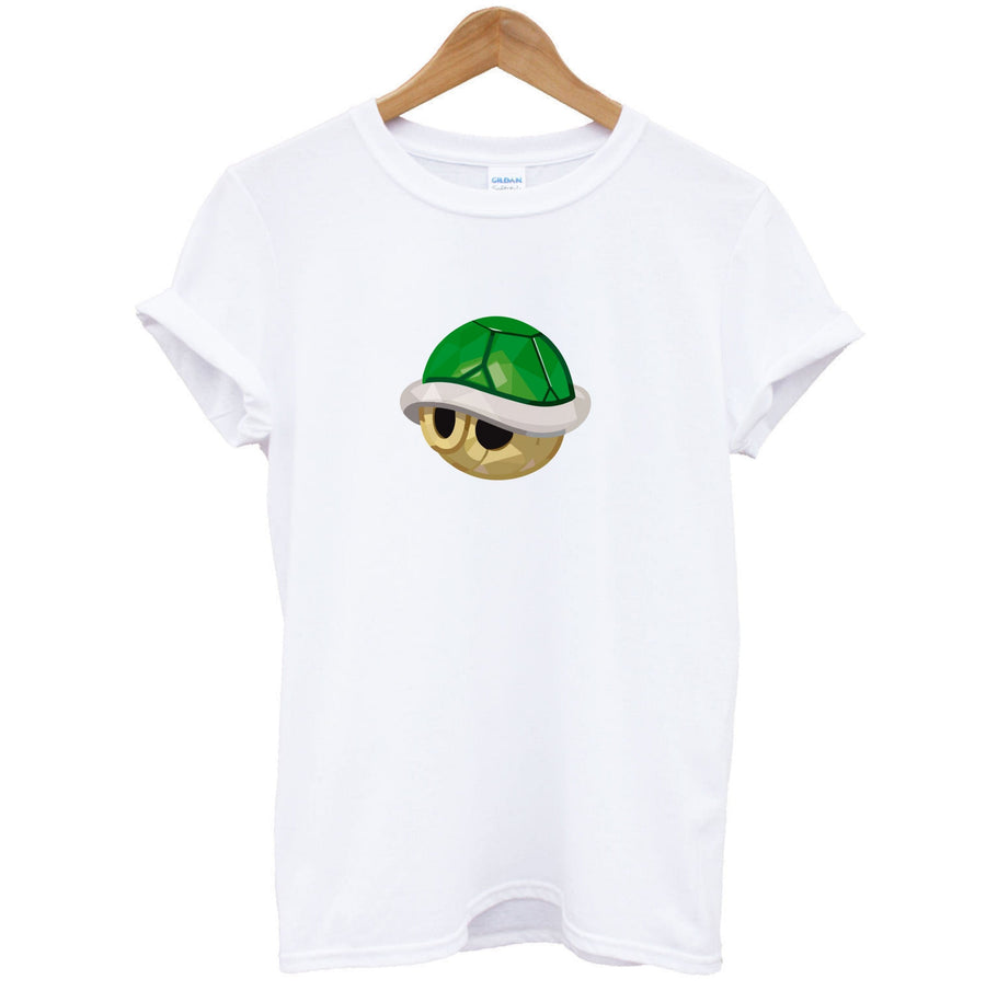 Green Koopa Troopa Shell - Mario T-Shirt