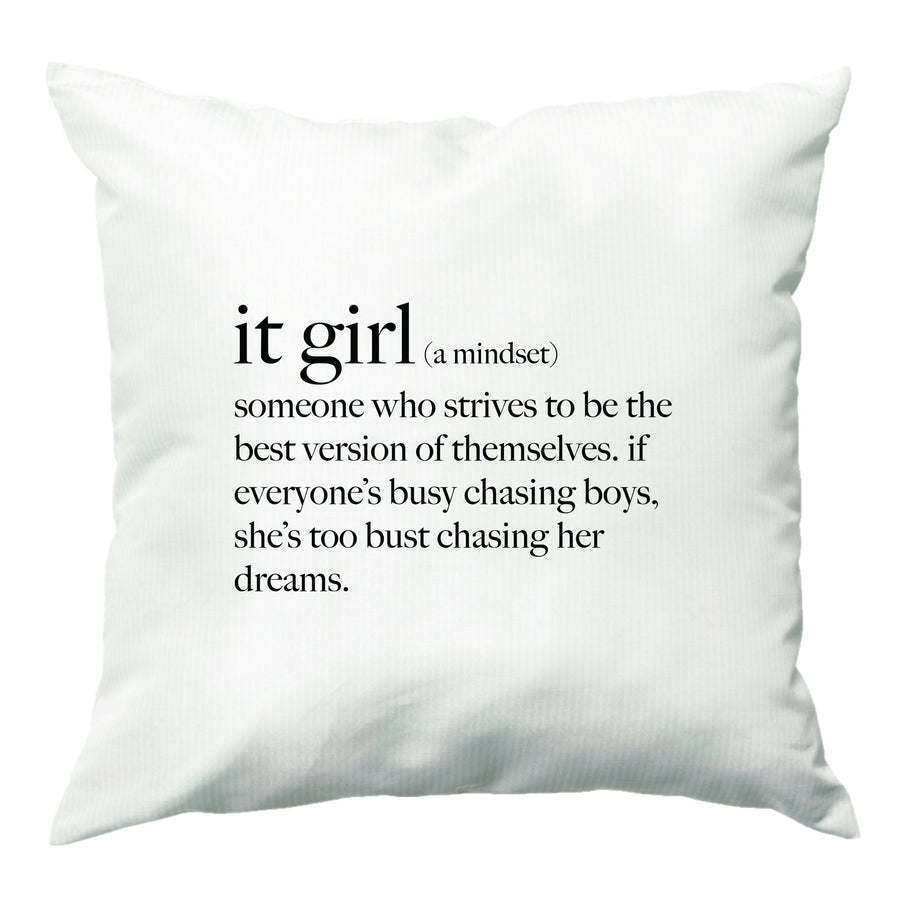 It Girl - Clean Girl Aesthetic Cushion