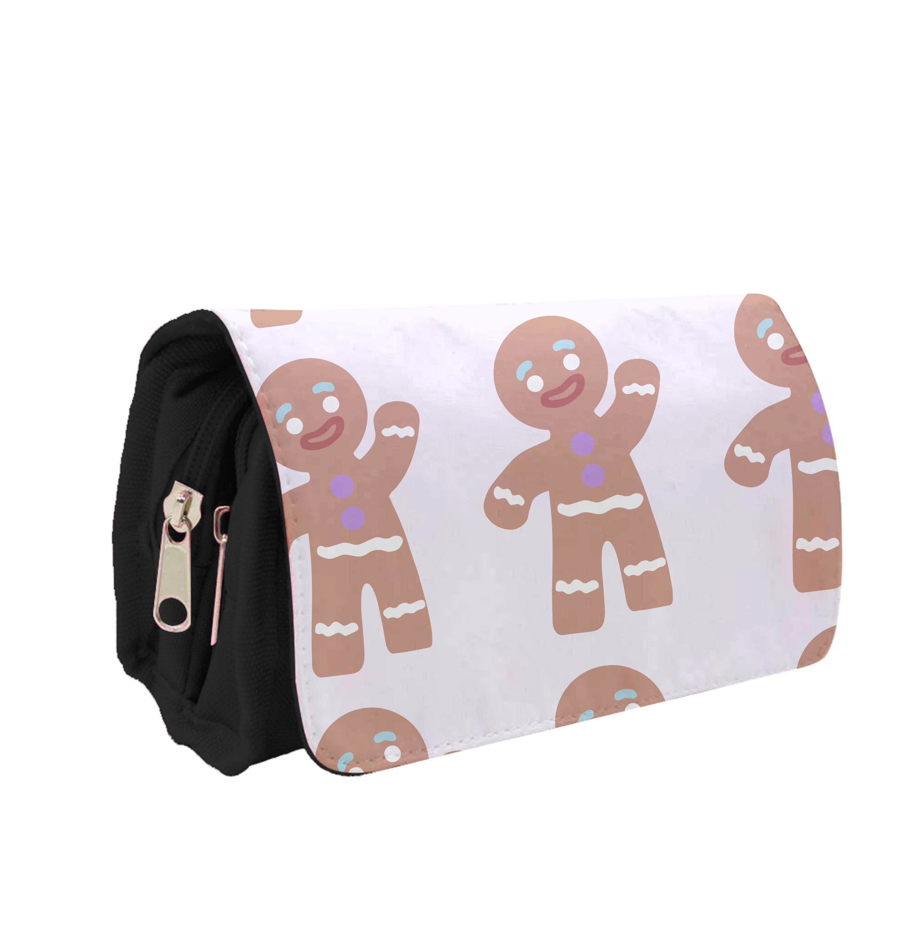 Gingerbread Man - Green Ogre Pencil Case