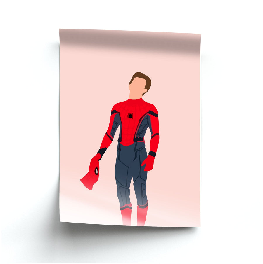 Spider-man Face Reveal  Poster