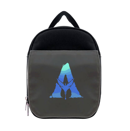 Alien World Logo Lunchbox