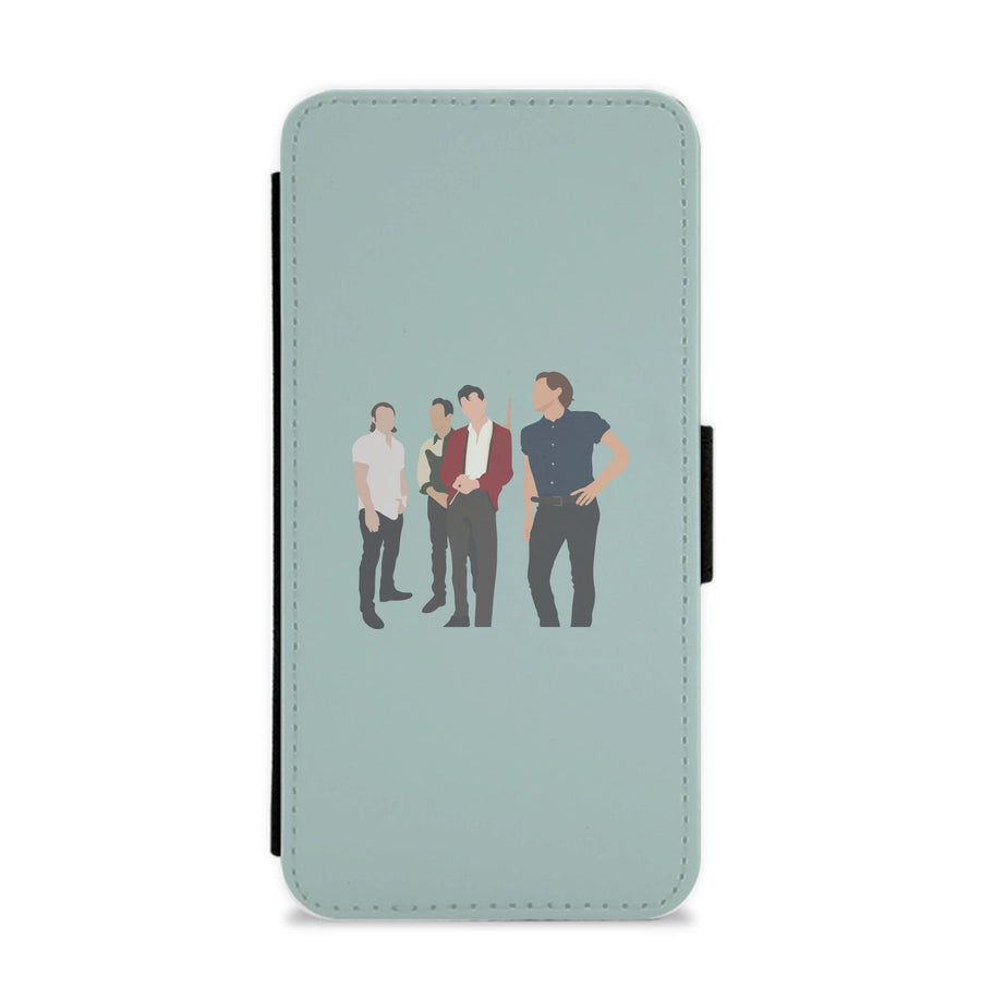 The Crew - Arctic Monkeys Flip / Wallet Phone Case