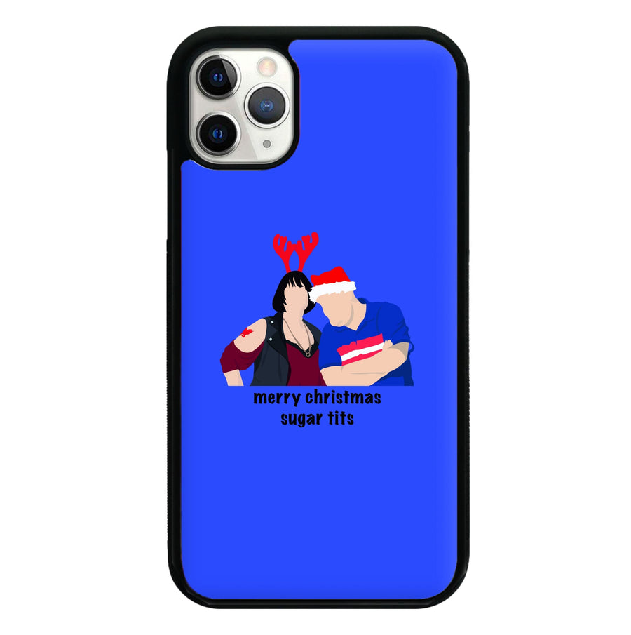 Merry Christmas Sugar Tits - Gavin And Stacey Phone Case