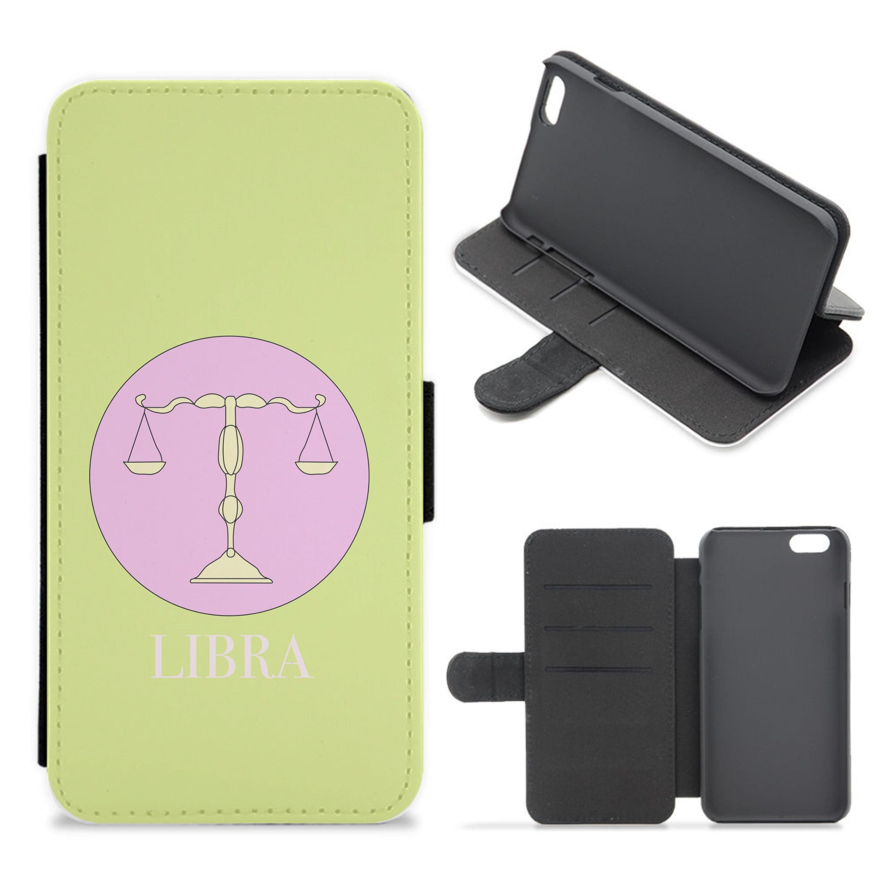 Libra - Tarot Cards Flip / Wallet Phone Case