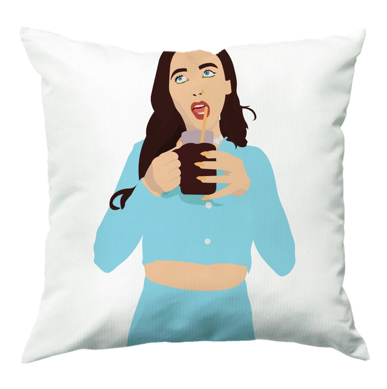 Drinking Coffee - Chamberlain Cushion