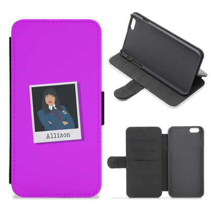 Sticker Allison - Umbrella Academy Flip / Wallet Phone Case