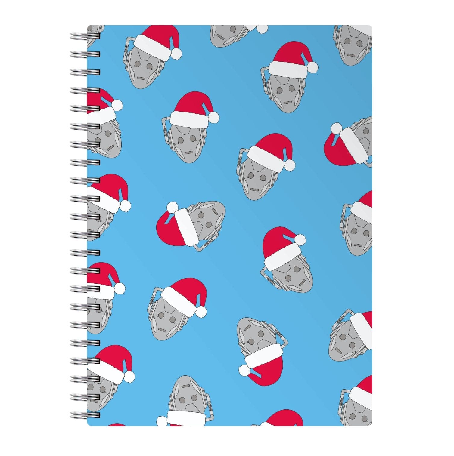 Cyberman Pattern - Doctor Who Notebook