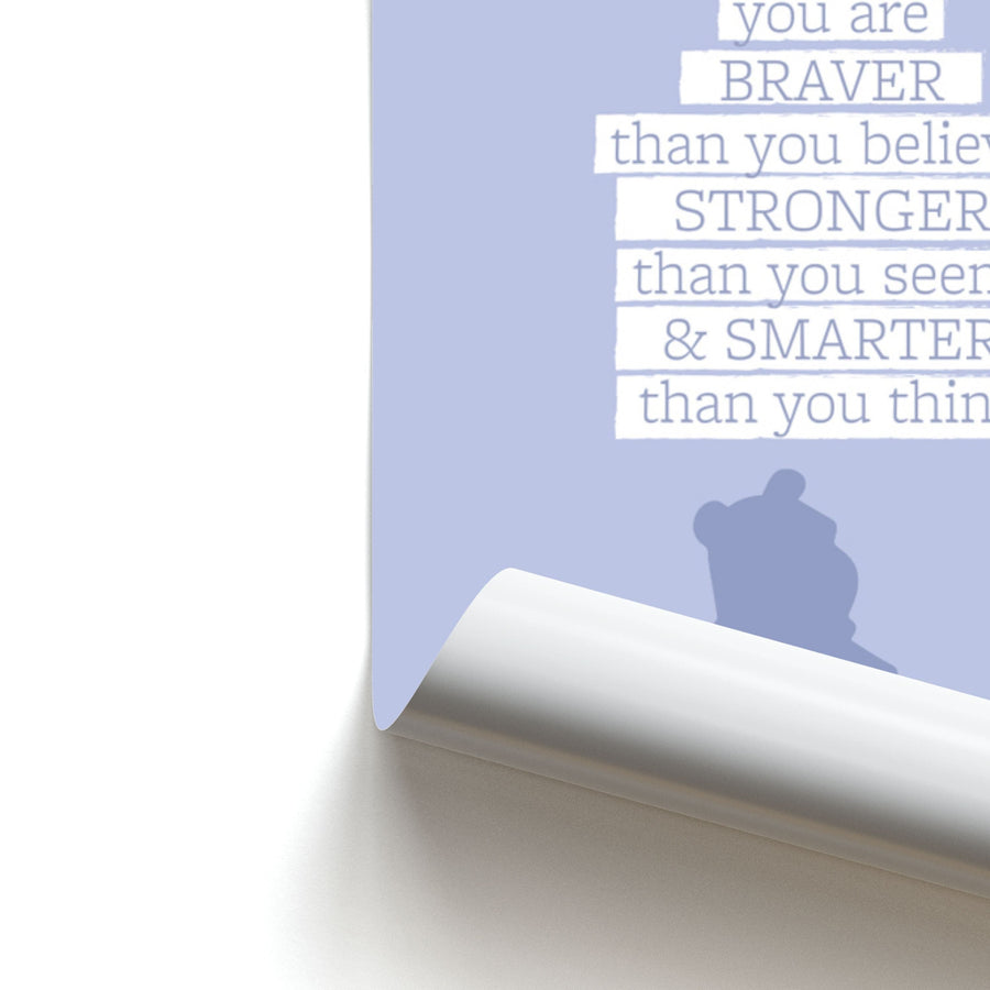 Braver, Stronger, Smarter - Disney Poster