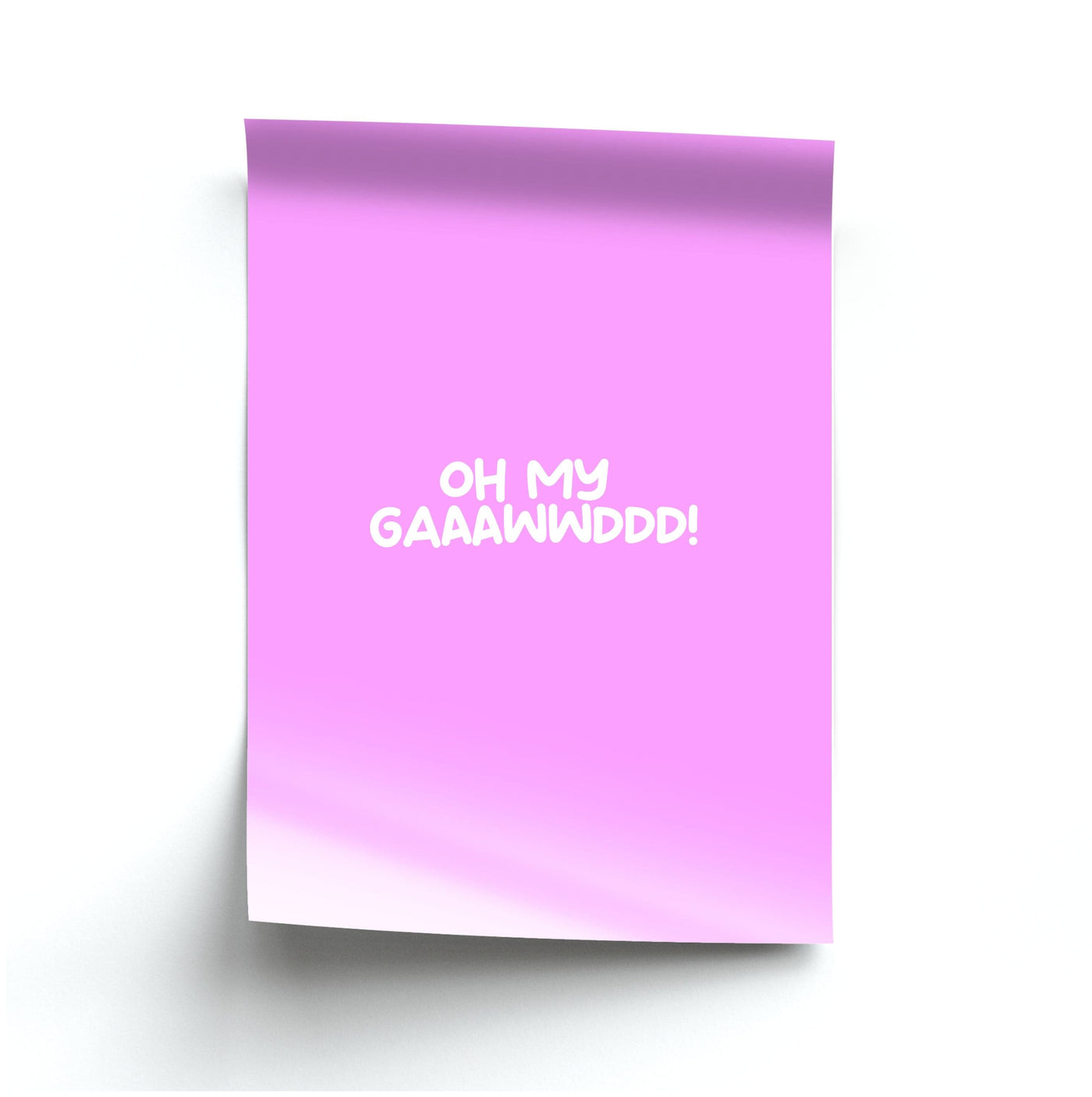 Oh My Gaaawwddd! - Islanders Poster