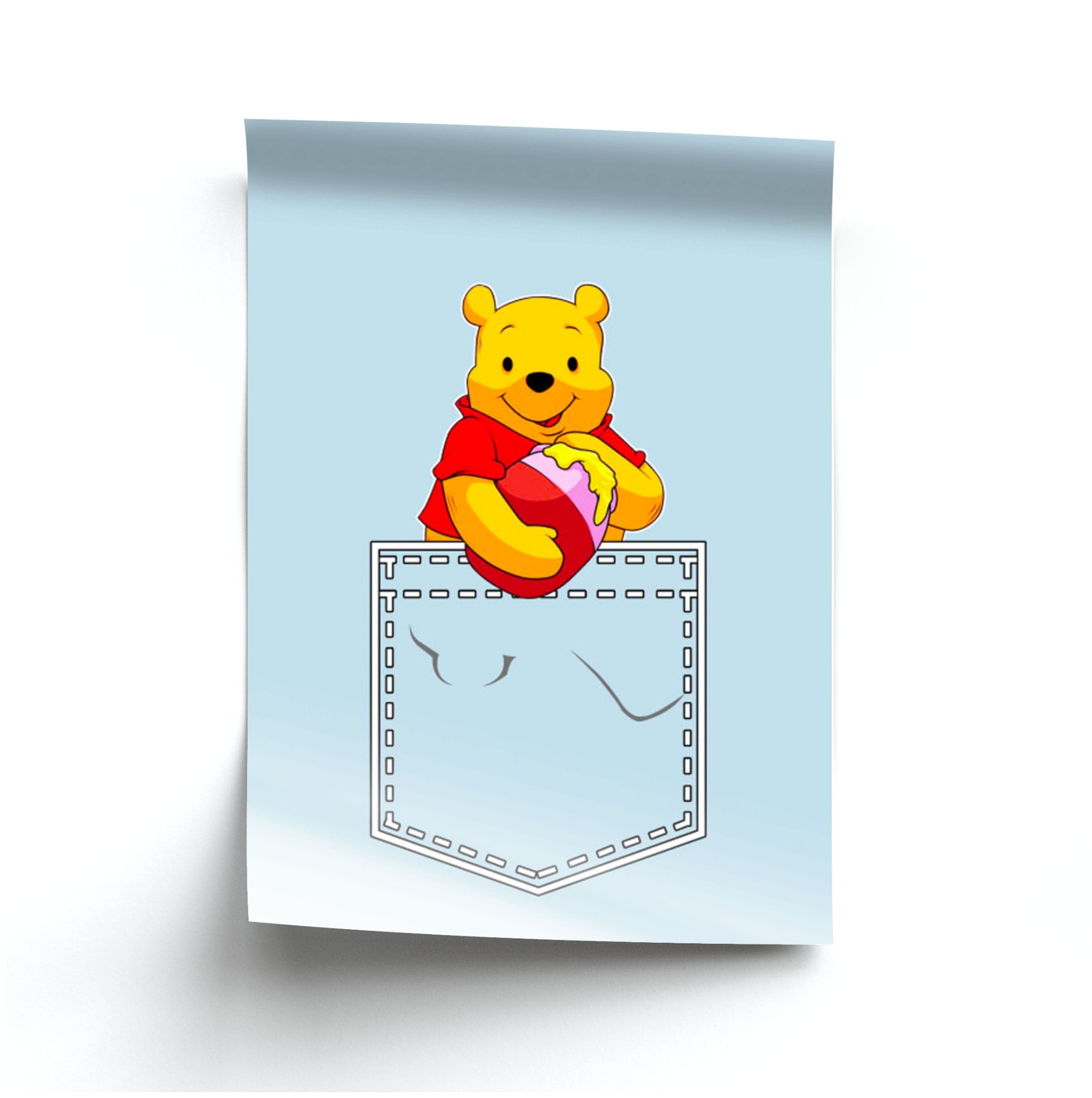 Winnie In My Pocket Poster