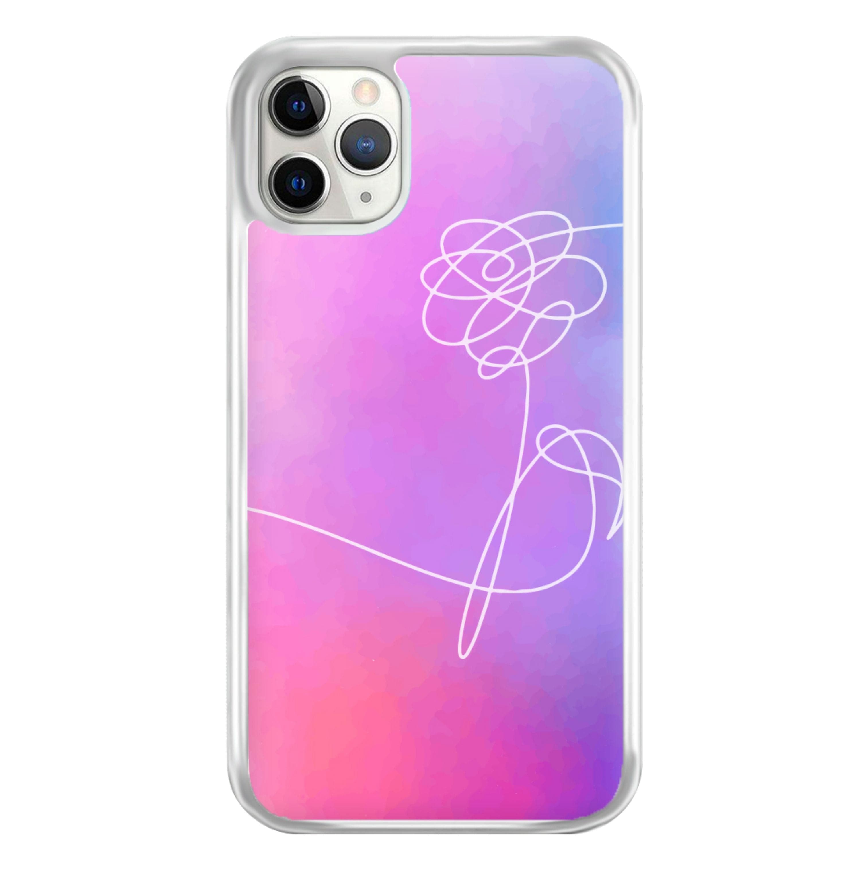 BTS Flower Pattern - K Pop Phone Case