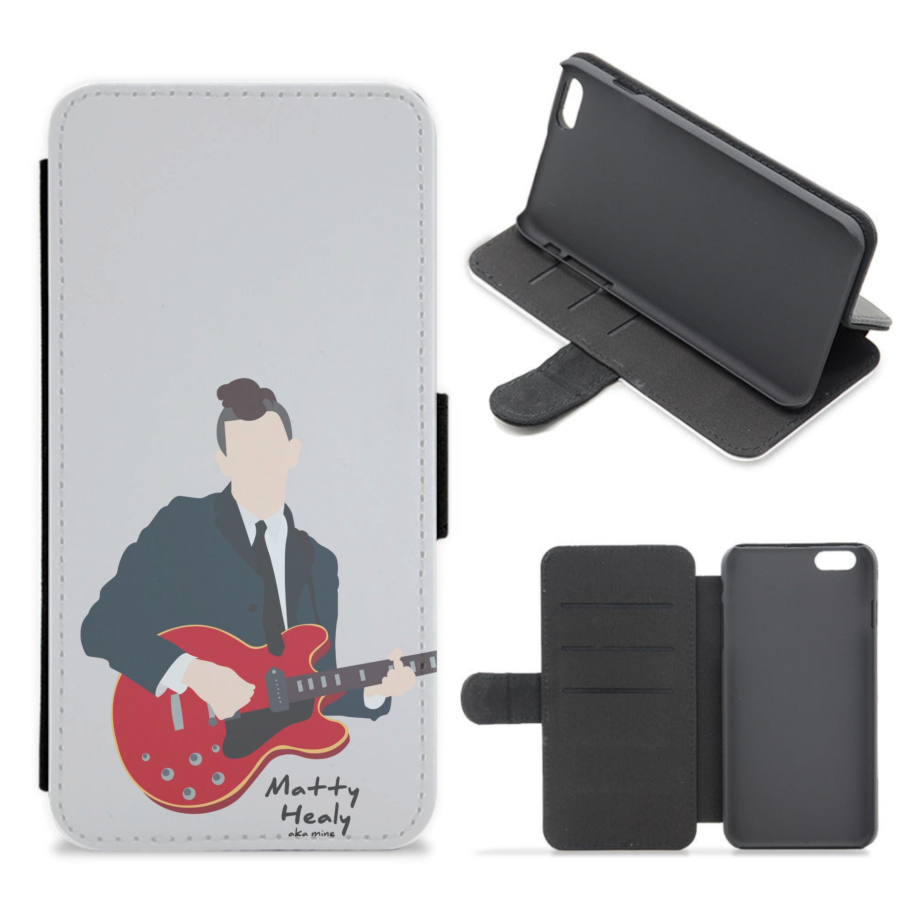 Matt Healy The 1975 Flip Wallet Phone Case Fun Cases