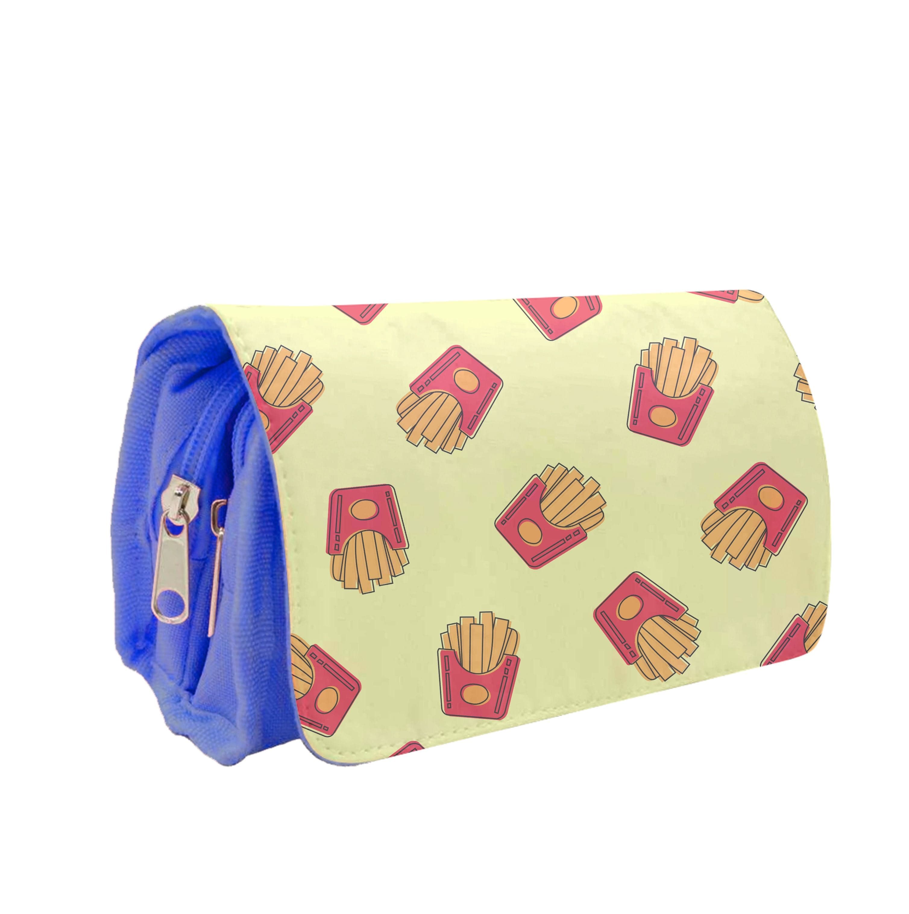 Fries - Fast Food Patterns Pencil Case