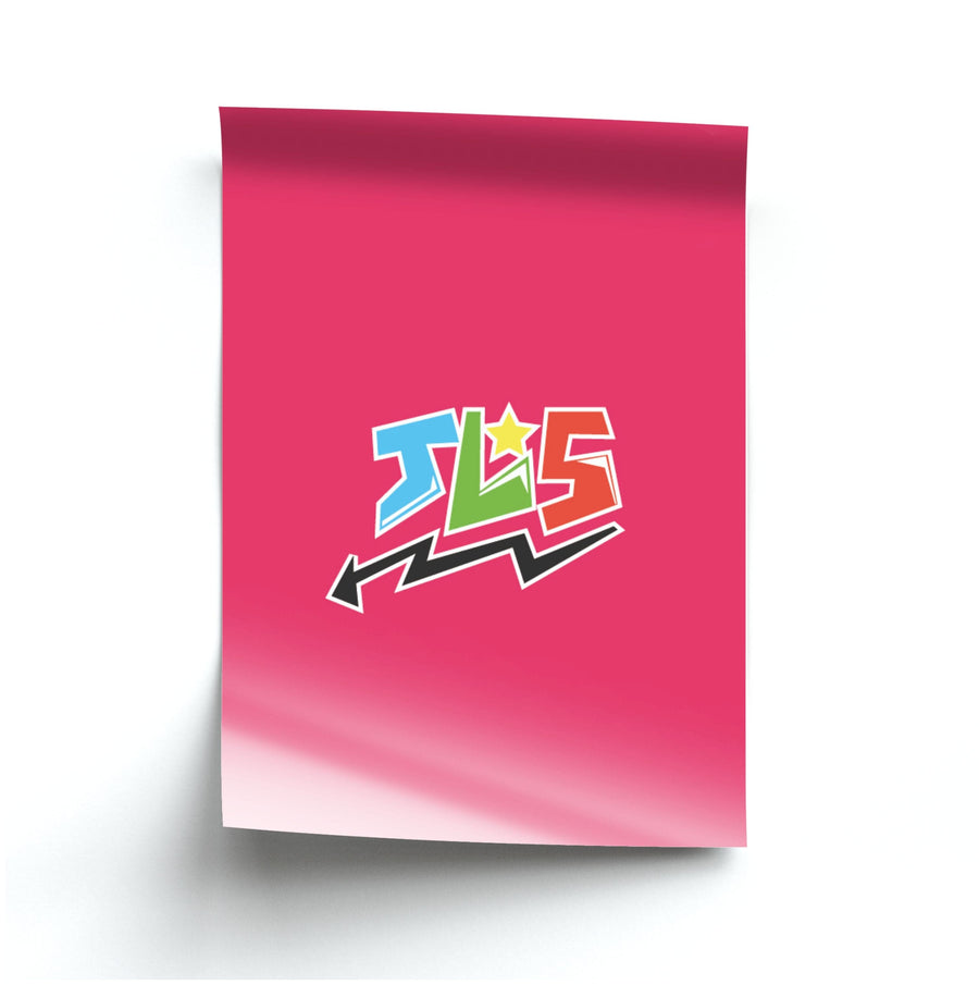 JLS - multicolour Poster