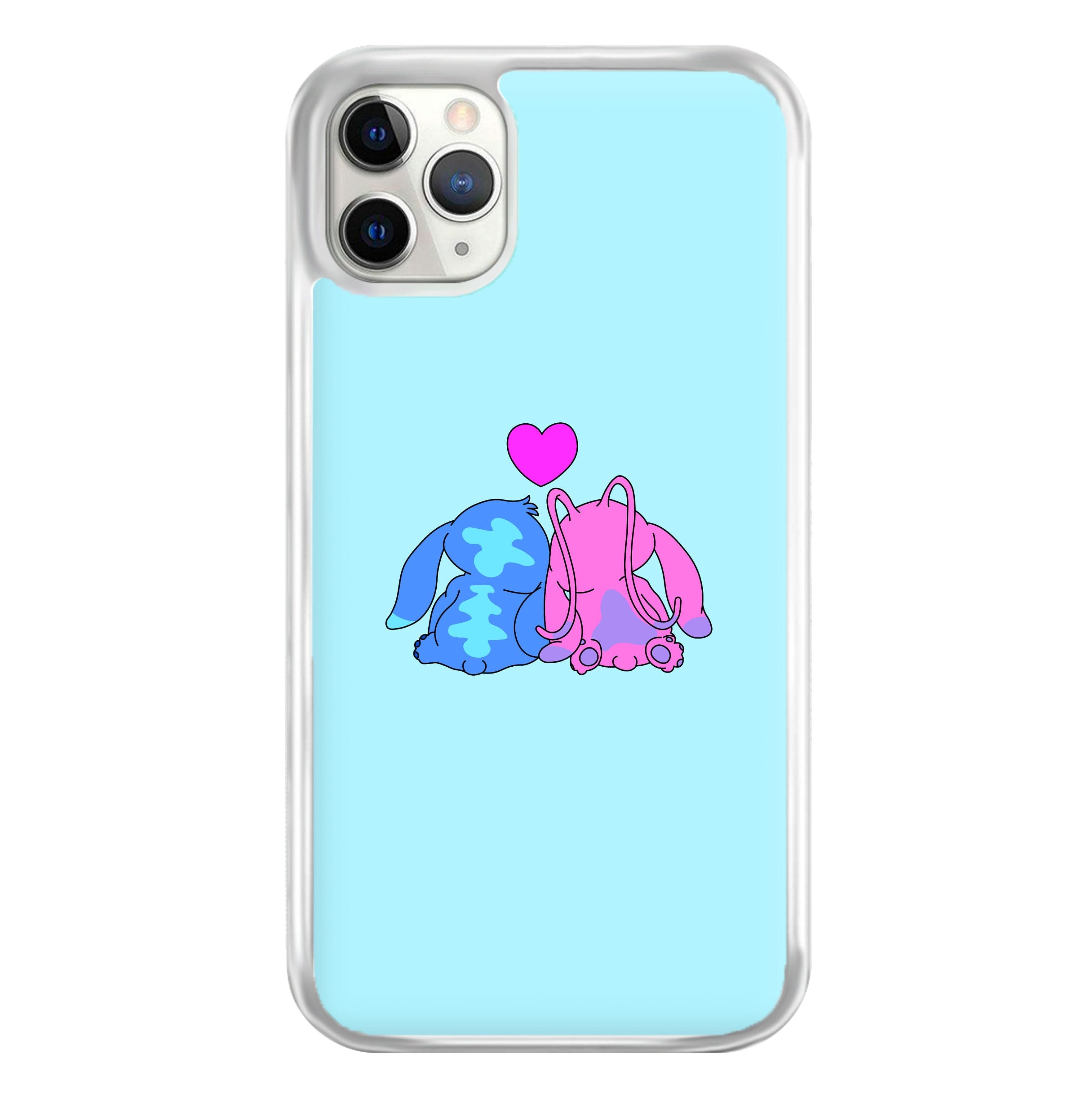 In Love - Pink Alien Phone Case