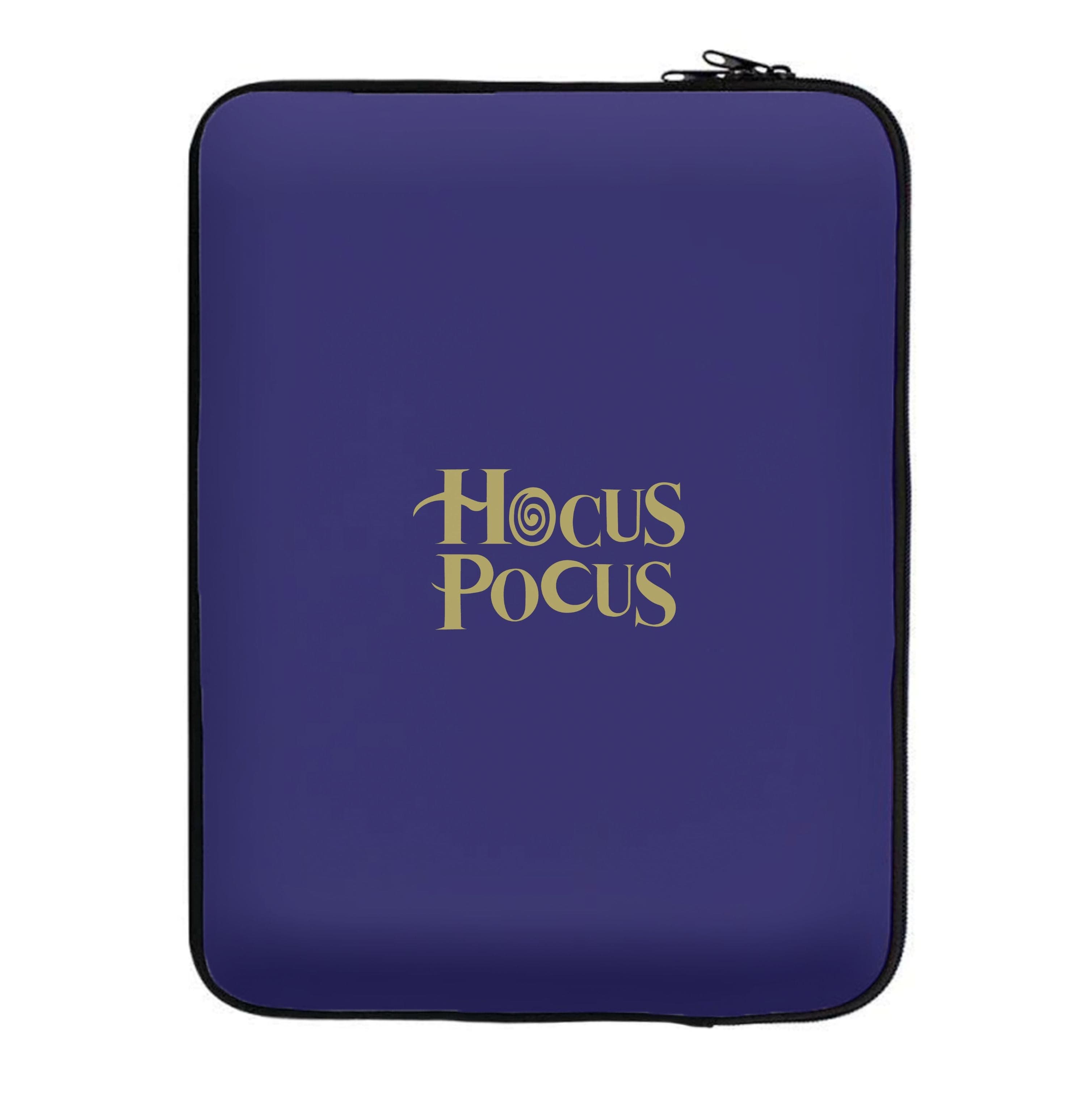 Text - Hocus Halloween Laptop Sleeve