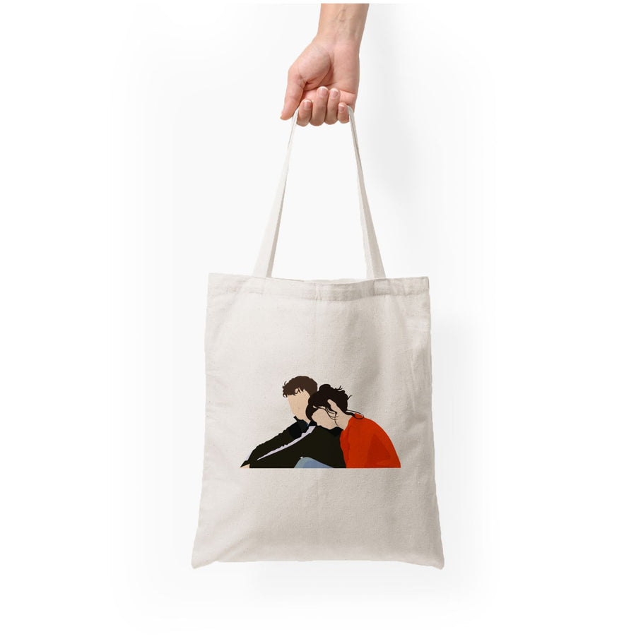 Marianne Resting On Connell - Normal People Tote Bag
