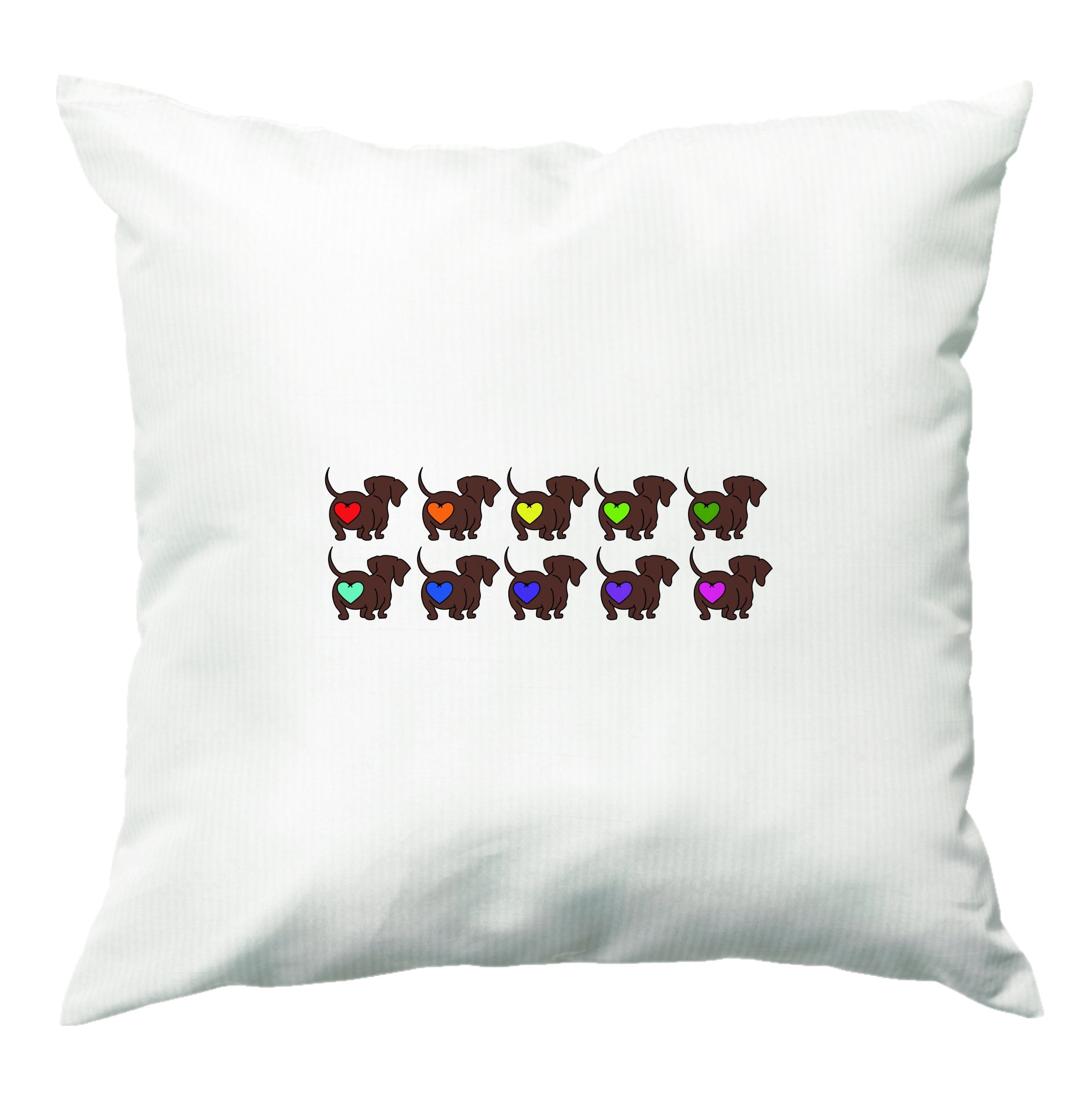 Love hearts - Dachshunds Cushion