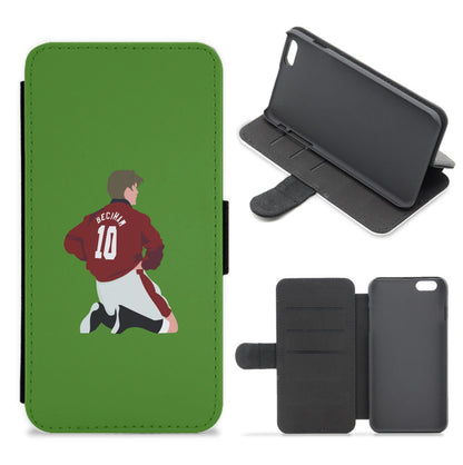 Beckham - Football Flip / Wallet Phone Case