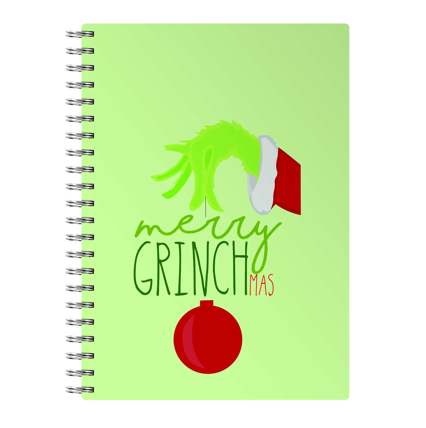 Merry GrinchMas - Grinch Notebook
