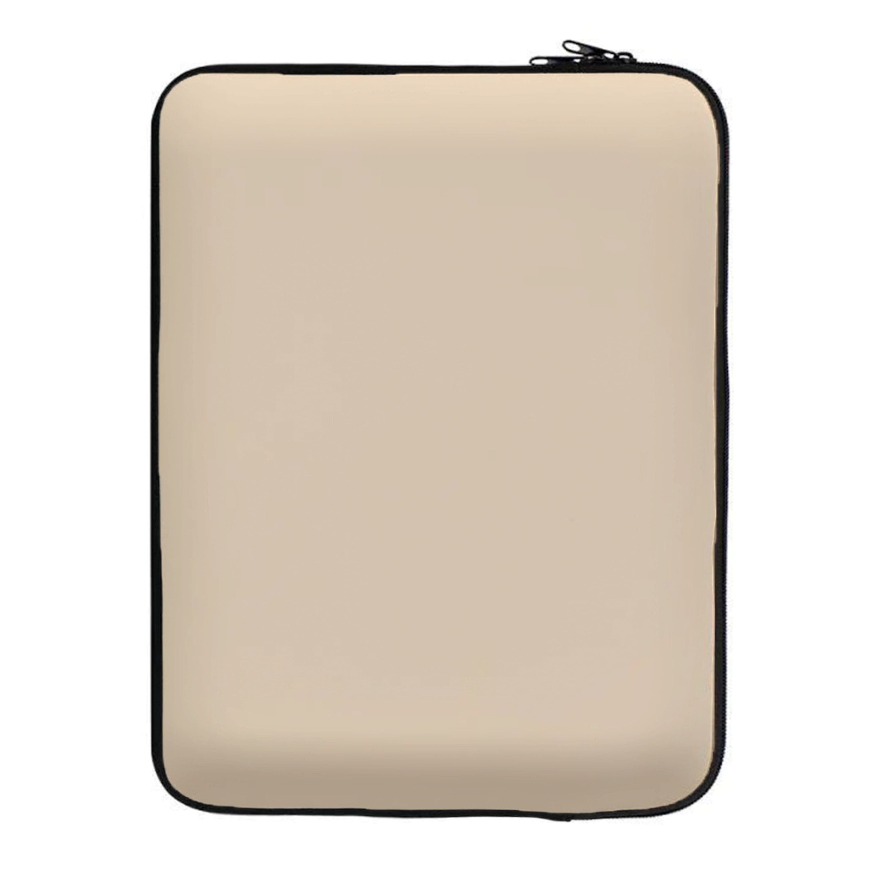 Back To Casics - Pretty Pastels - Plain Orange Laptop Sleeve