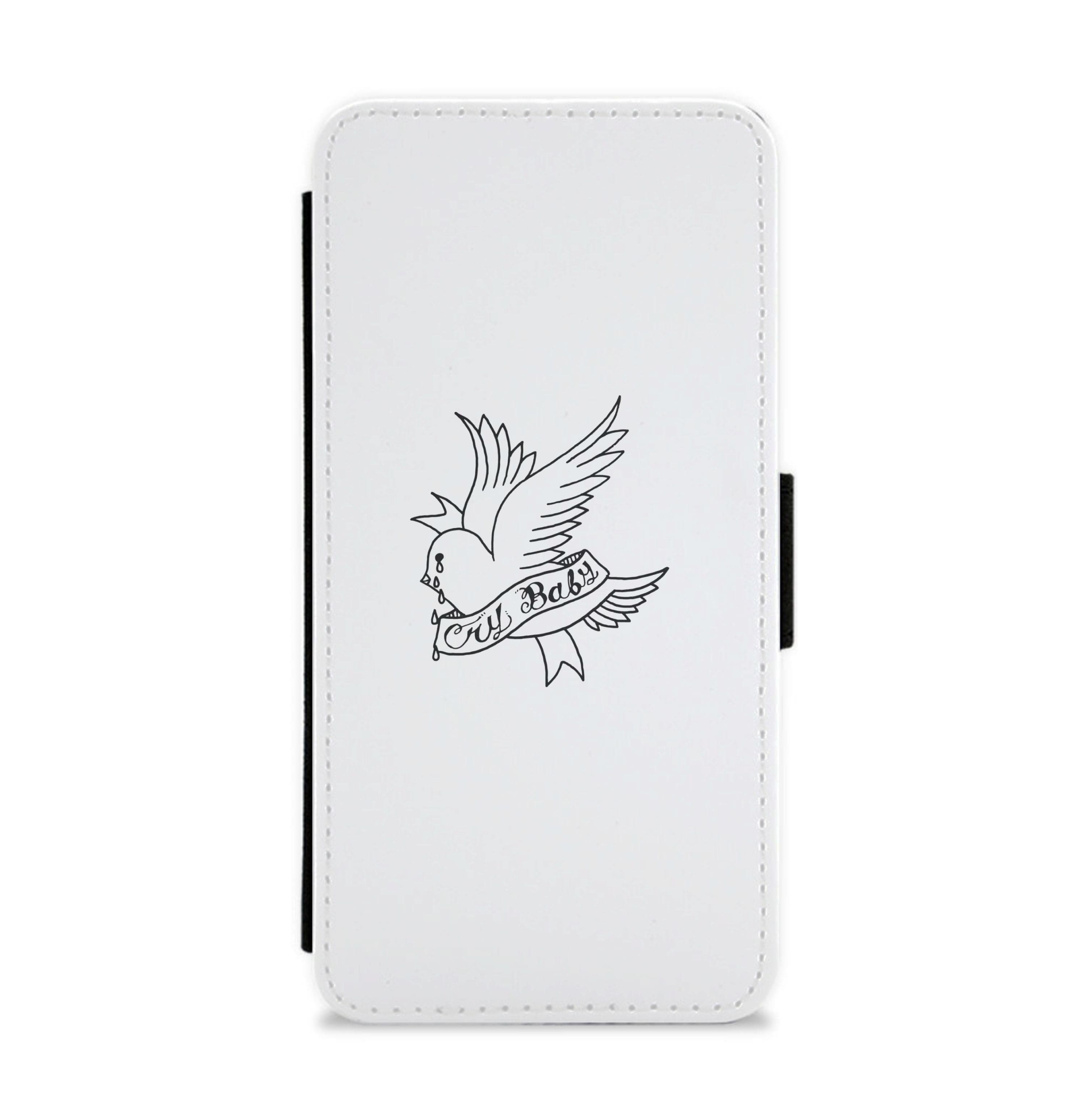 Cry Baby Bird - Peep Flip / Wallet Phone Case