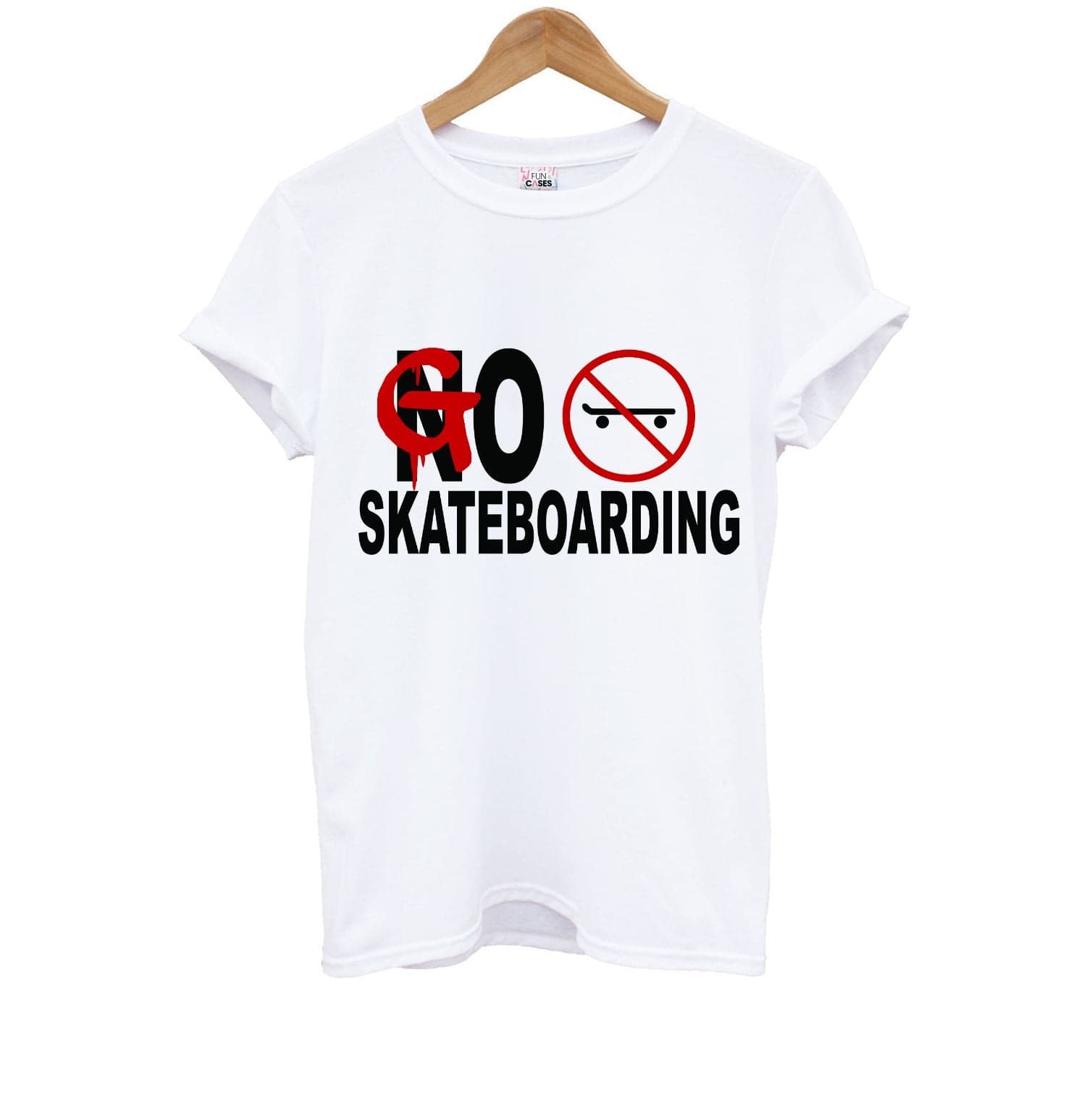 Go Skateboarding - Skate Aesthetic  Kids T-Shirt