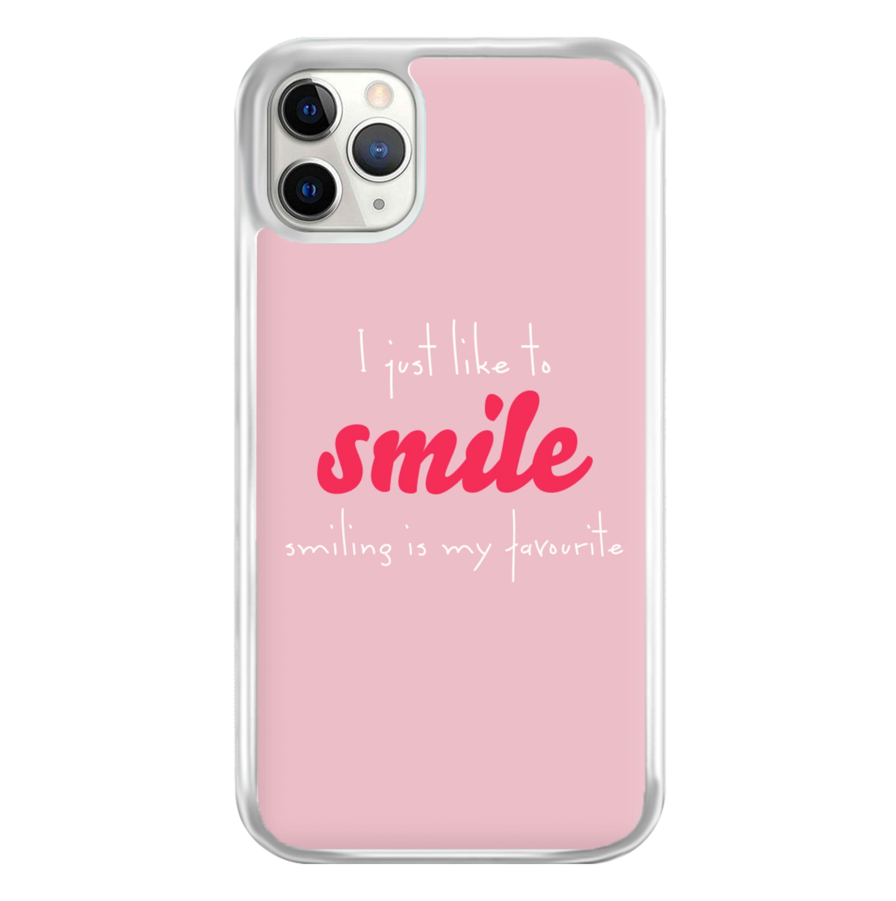 I Just Like To Smile - Elf Phone Case