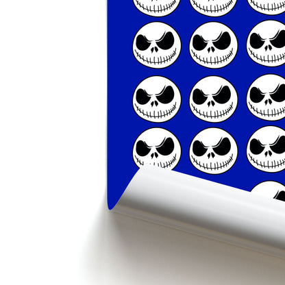 Skellington Pattern - TNBC Poster