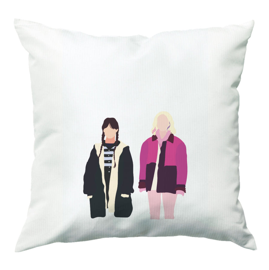 Enid Sinclair And Wednesday - Wednesday Cushion