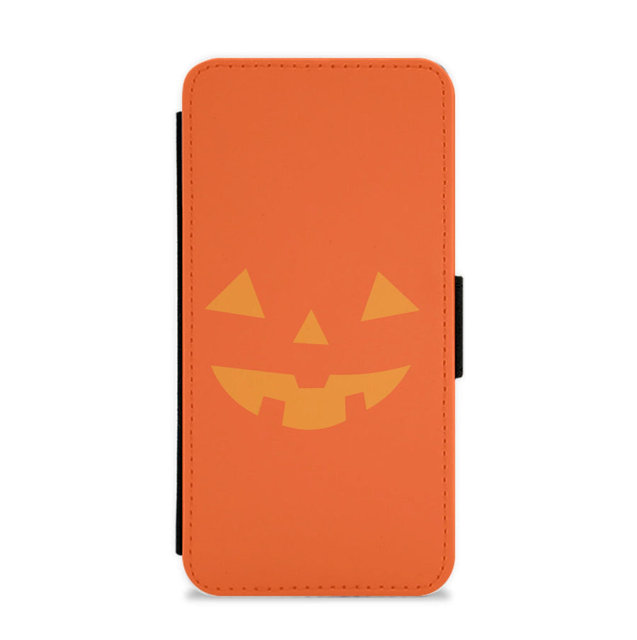 Pumpkin Face - Halloween Flip / Wallet Phone Case