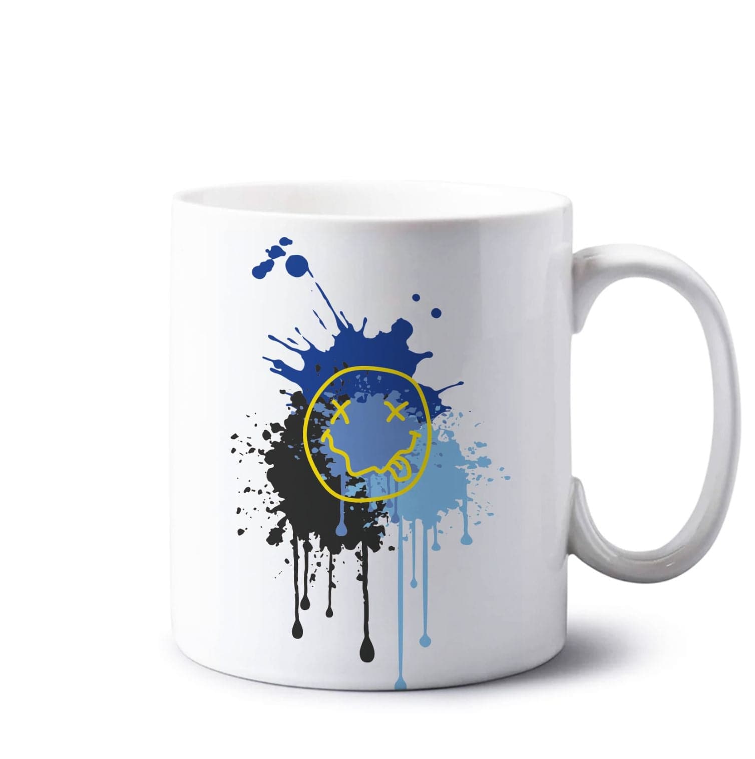 Blue Graffiti - Skate Aesthetic  Mug