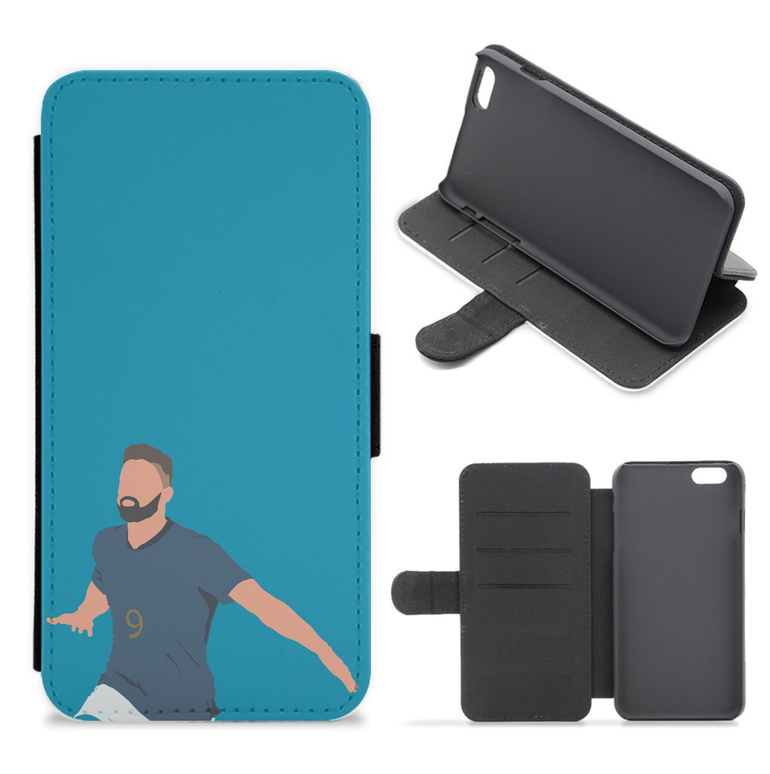 Giroud - Football Flip / Wallet Phone Case