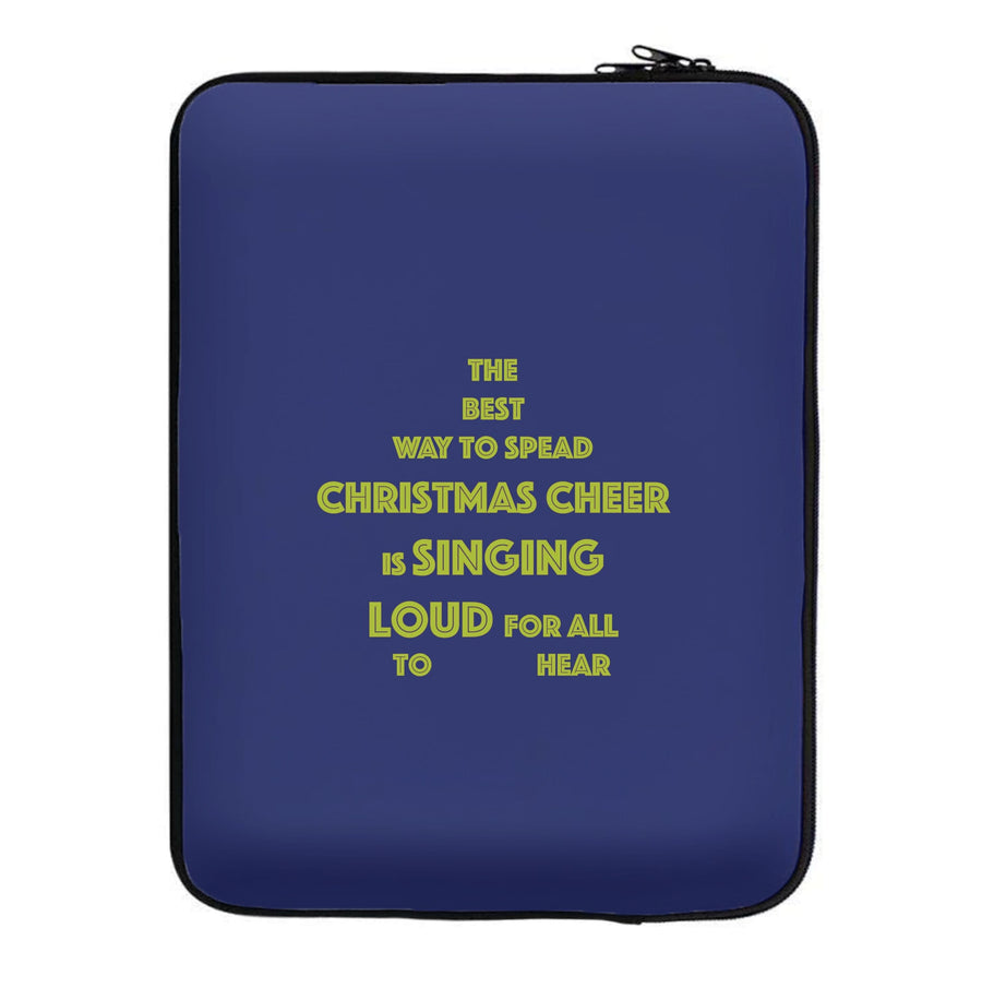 Christmas Cheer - Elf Laptop Sleeve