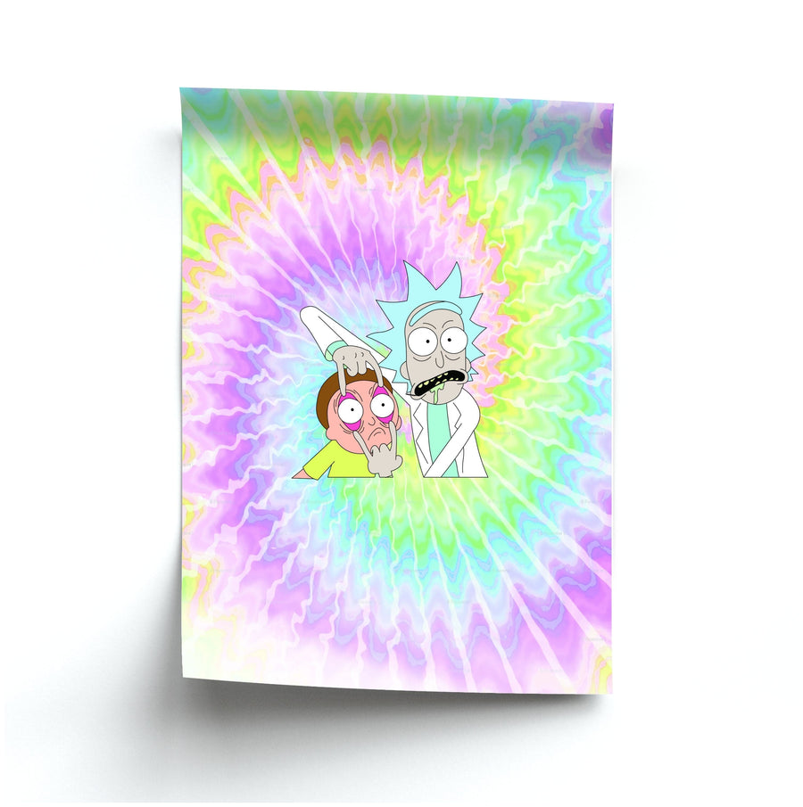 Psychedelic - Rick And Morty Poster