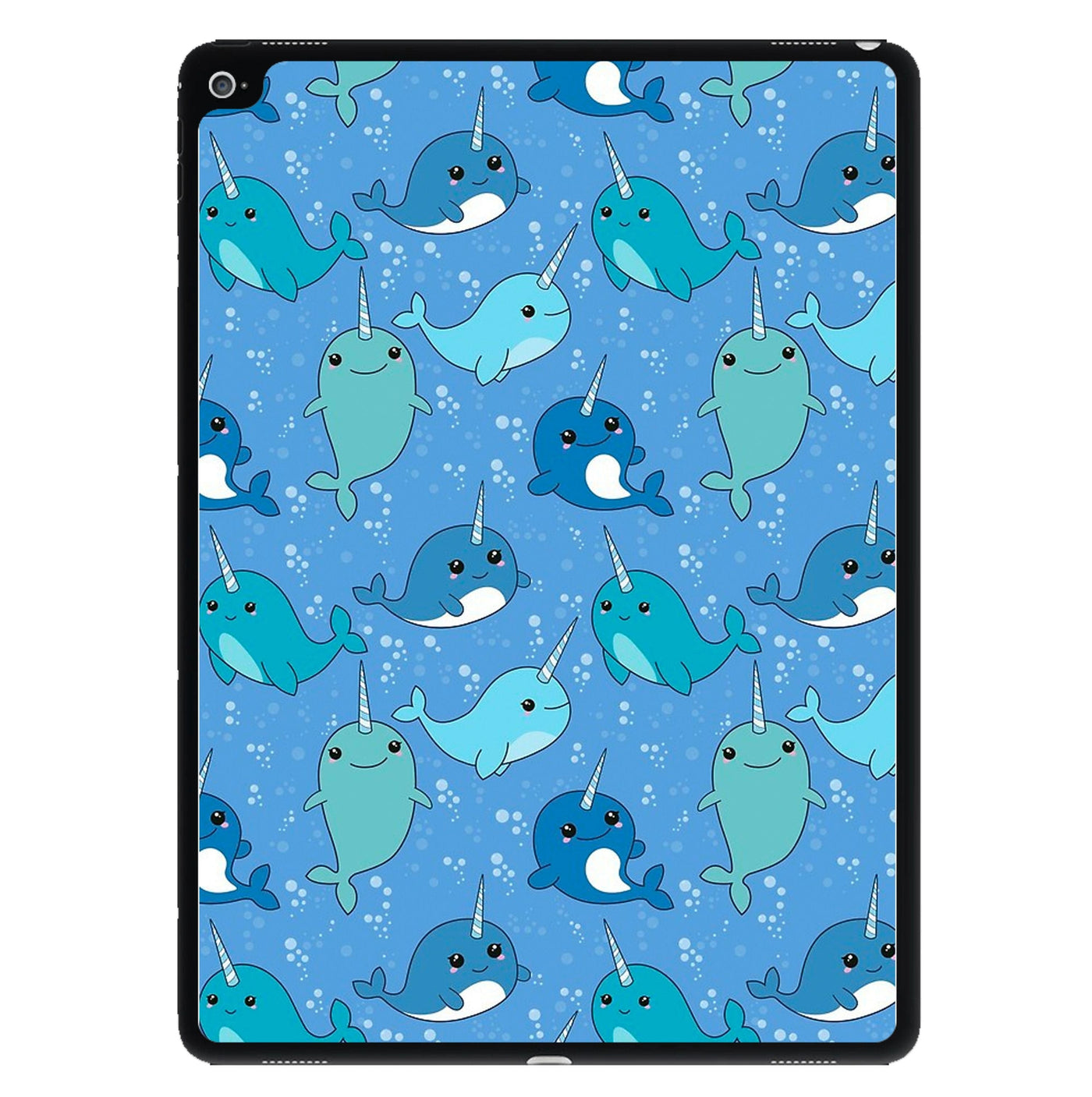 Narwhal Pattern iPad Case