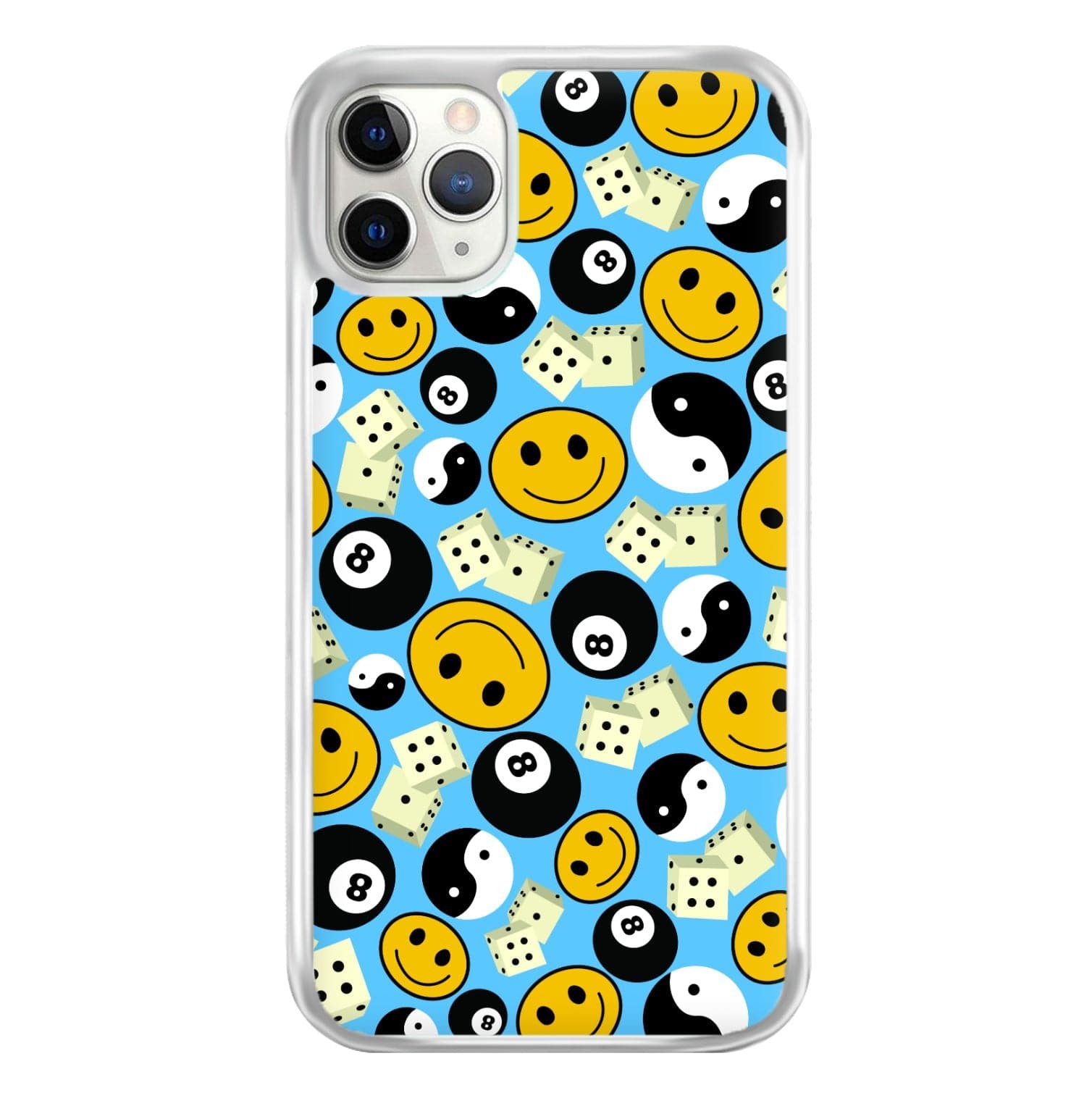 8 Ball Pattern - Skate Aesthetic  Phone Case