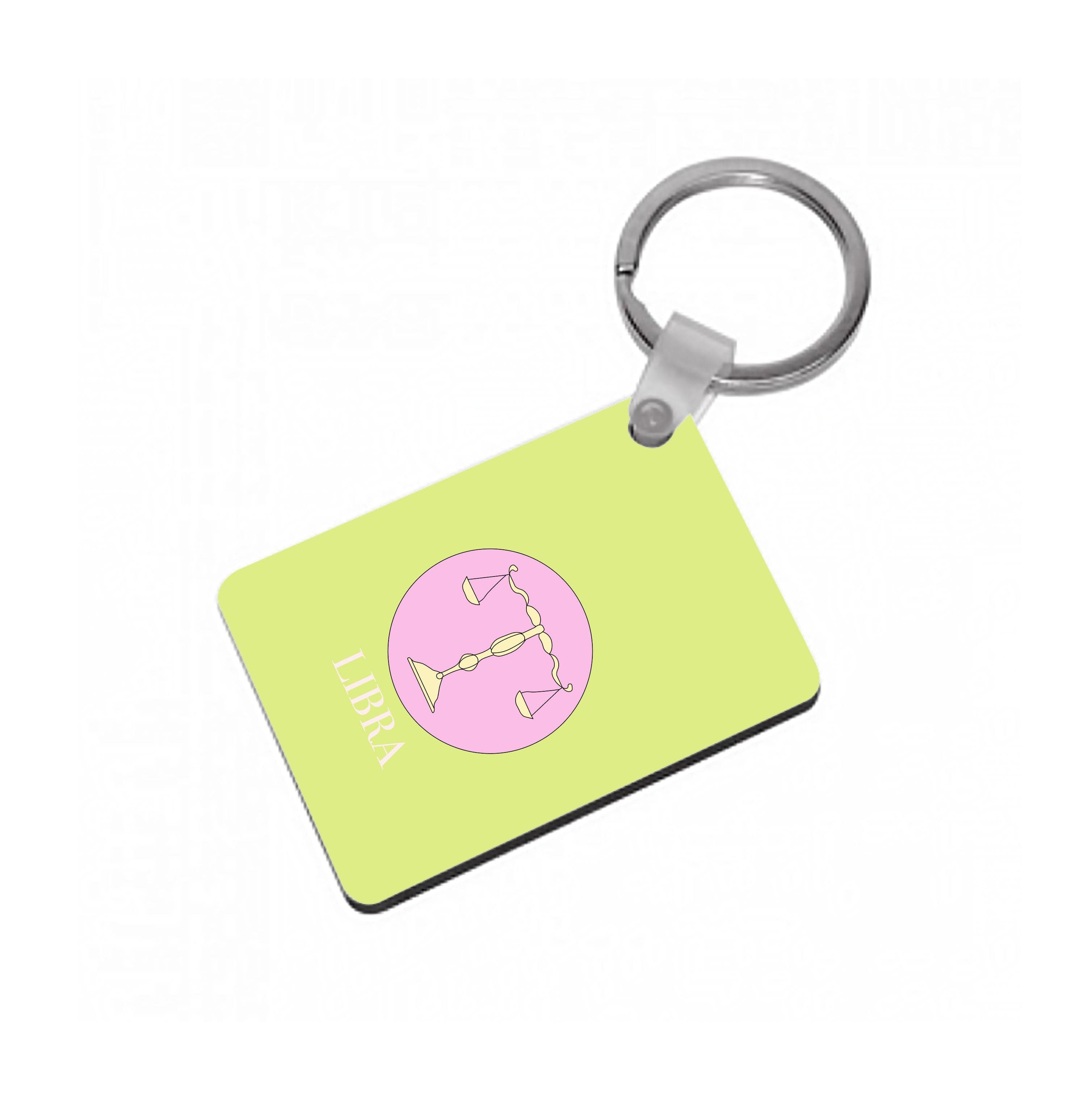 Libra - Tarot Cards Keyring